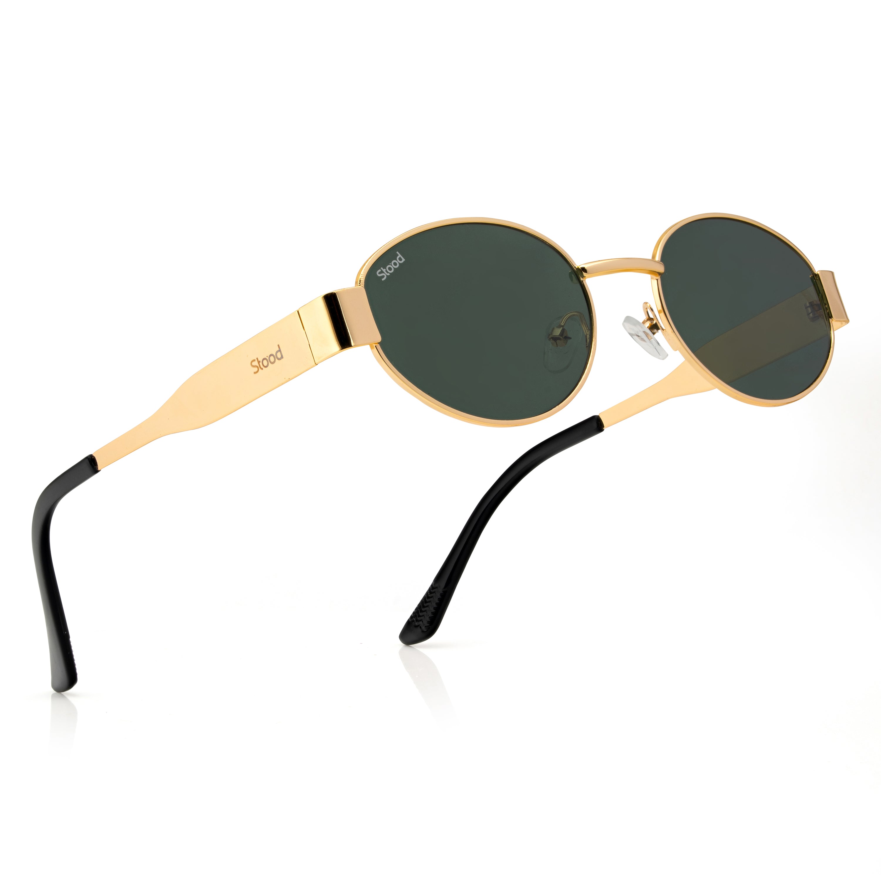 Stood Oval Green UV Protection Goggles For Men & Women Sunglasses – SG-STD0023-C4