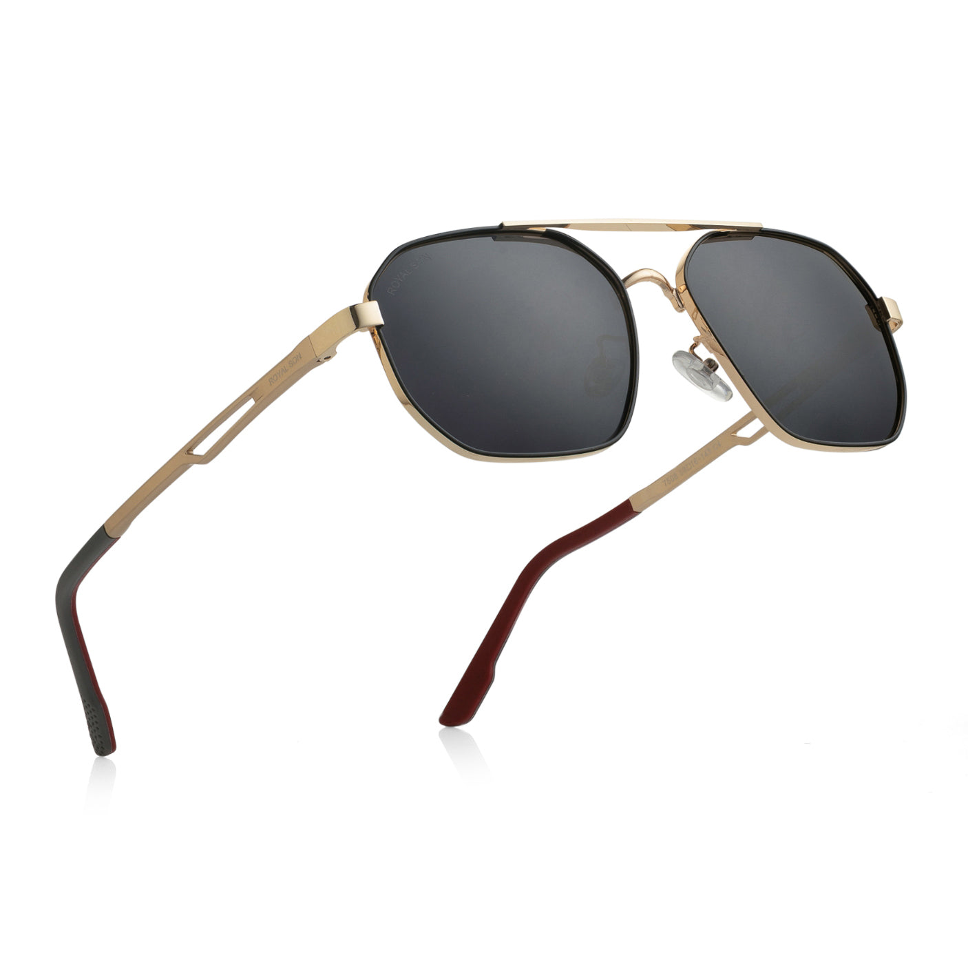 Royal Son Retro Square Polarized UV Protection Chashma For Men & Women New Style – SG-RS1114-C2