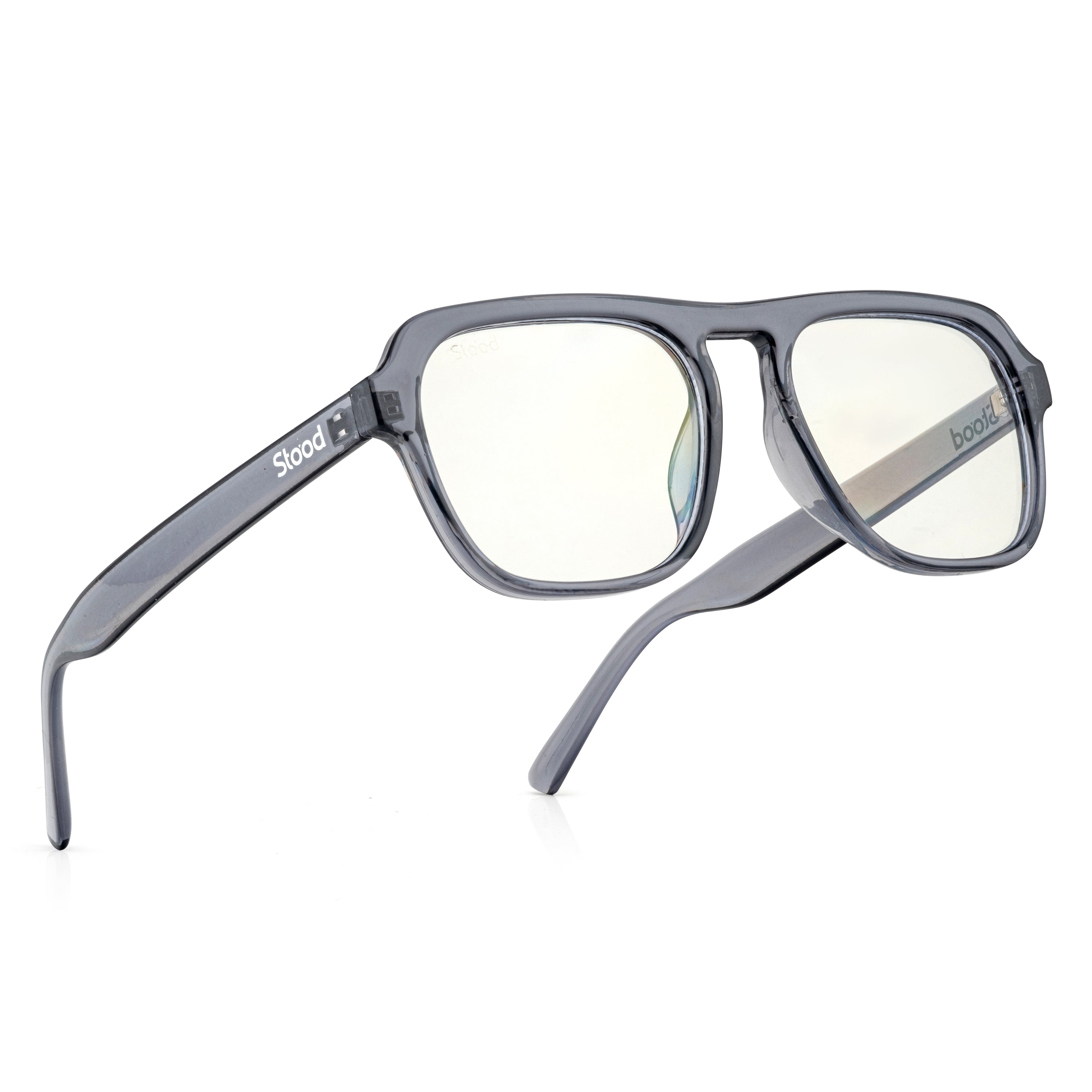 Stood Square Anti Glare Spectacles Frames For Men & Women – SF-STD0024-C2