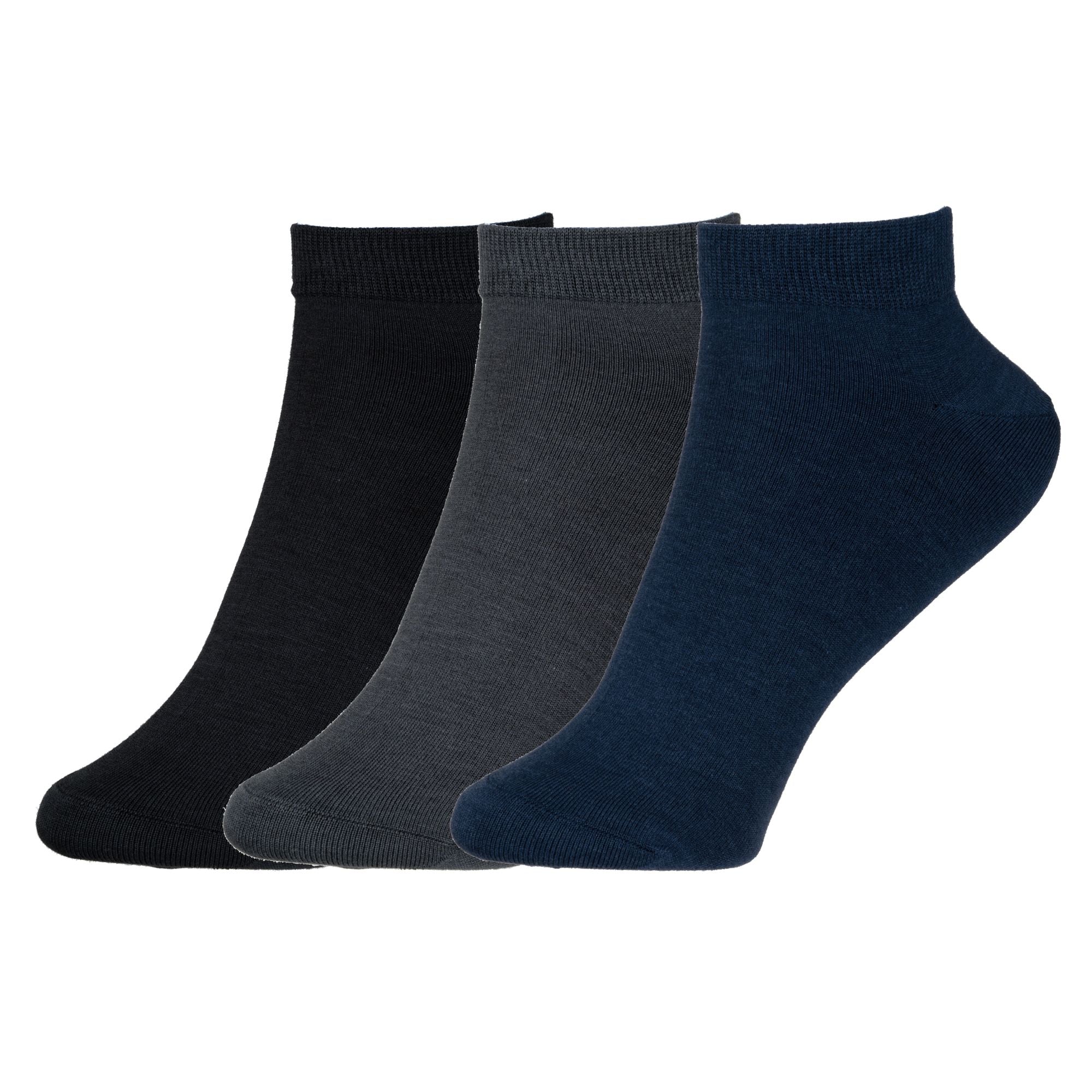 Royal Son Men Ankle Length Socks - 3 Pack | Classic - SC103-C1
