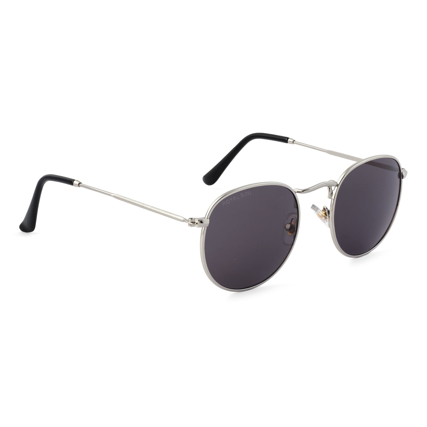 ROYAL SON UV Protected Round Sunglasses For Men And Women - RS0013RD