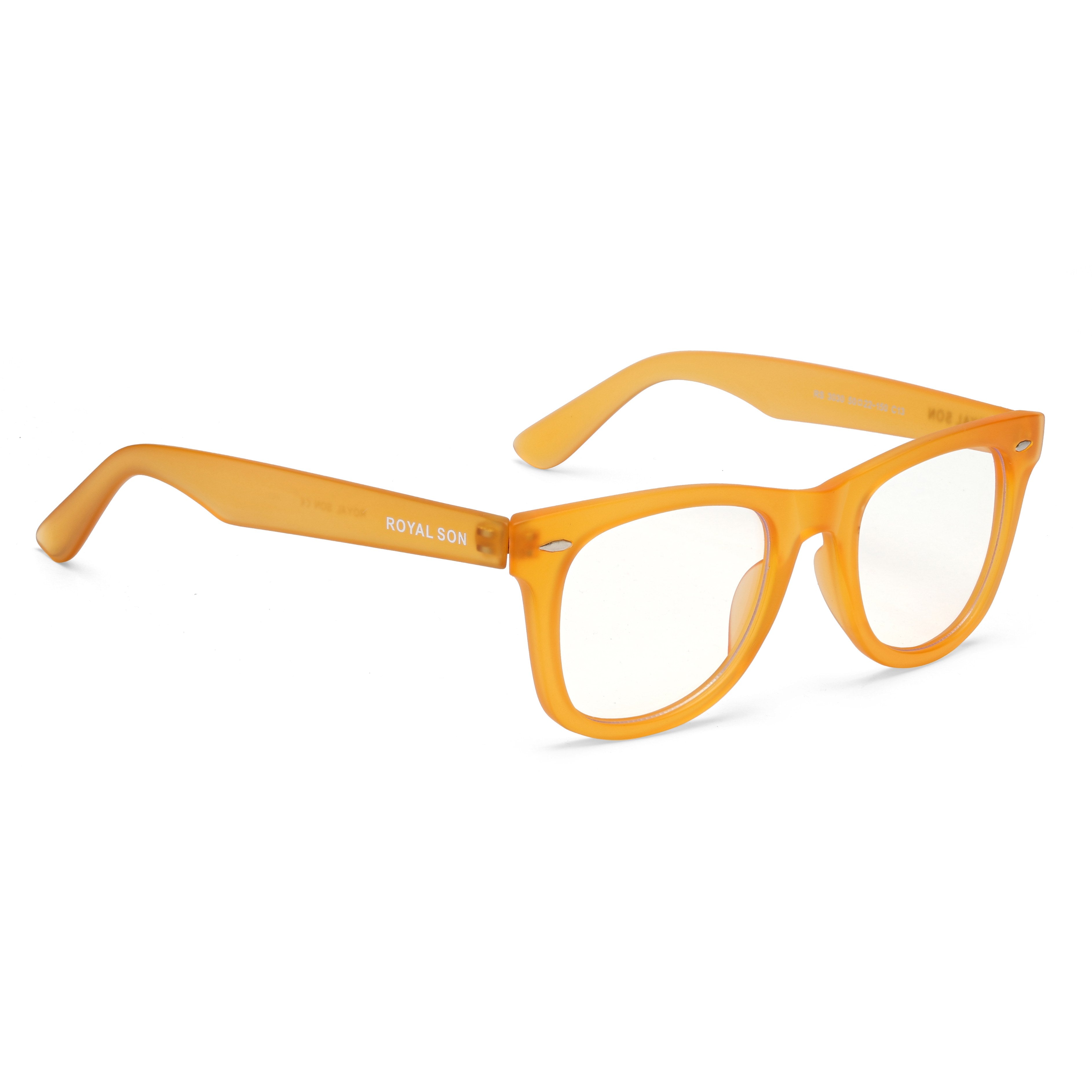 ROYAL SON Transparent Spectacles For Men Women - SF-RS3030-C13