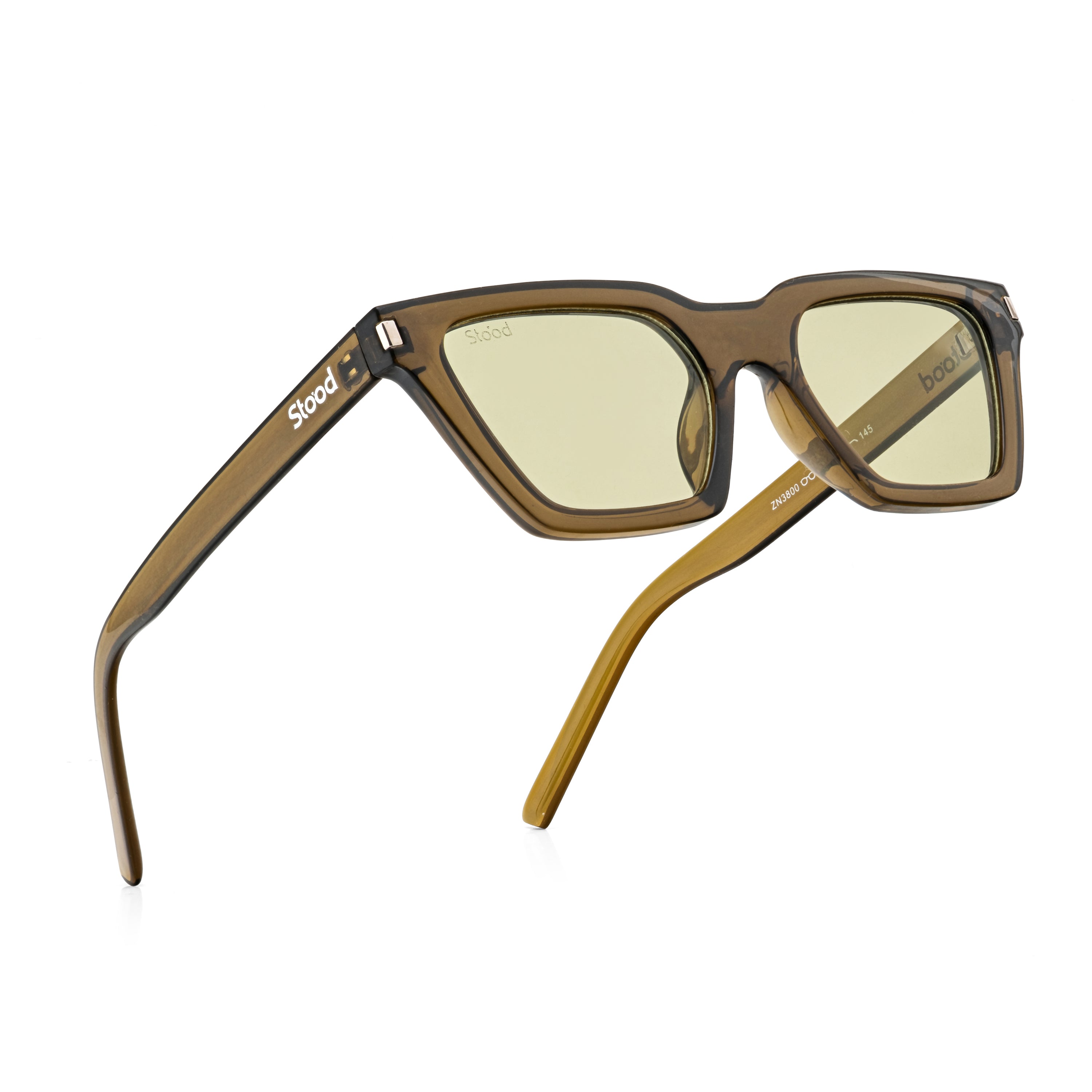 Stood Cat Eye Square Green UV Protection Goggles For Men & Women Sunglasses – SG-STD0012-C3