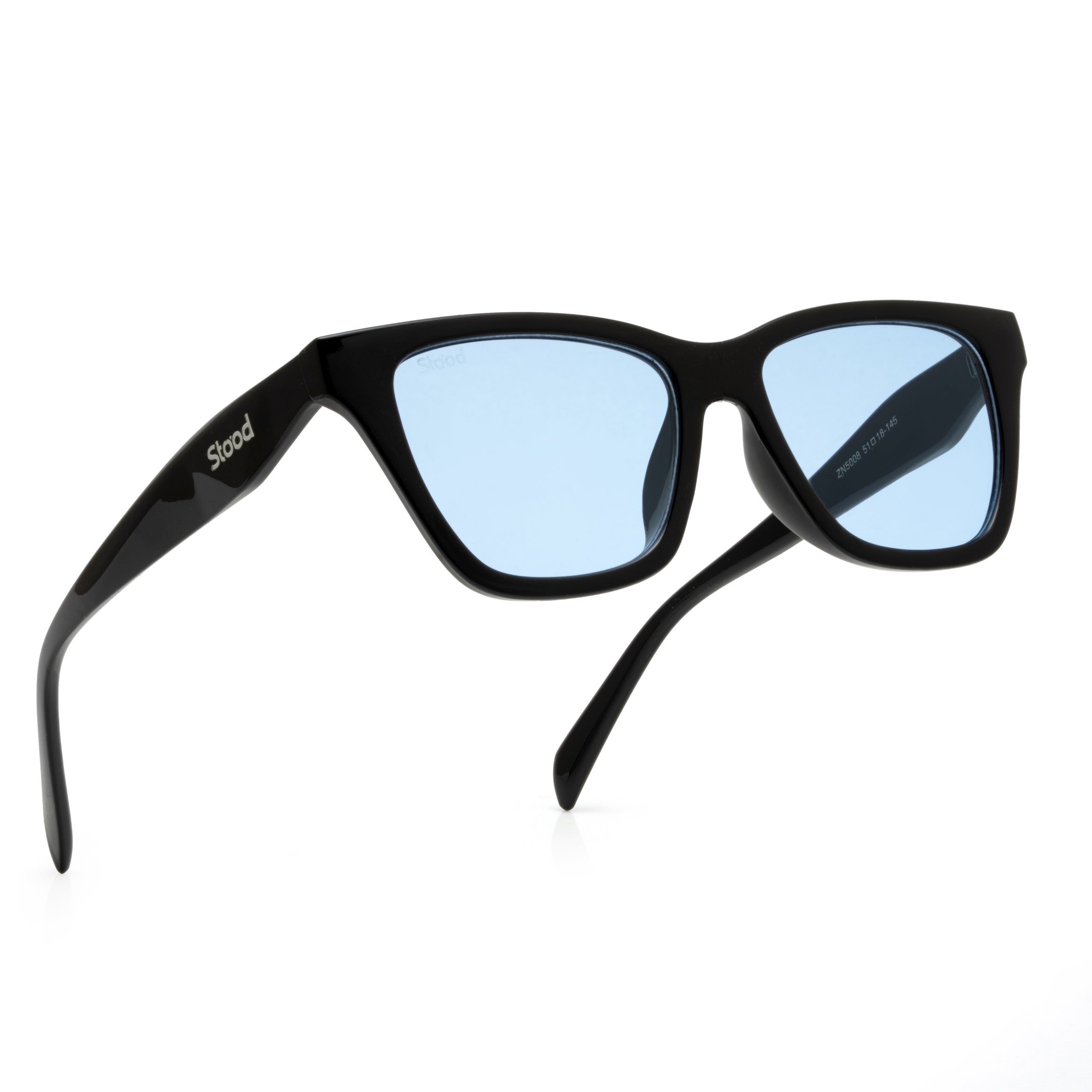 Stood Blue Square UV Protected Sunglasses For Men & Women - SG-STD0033-C3