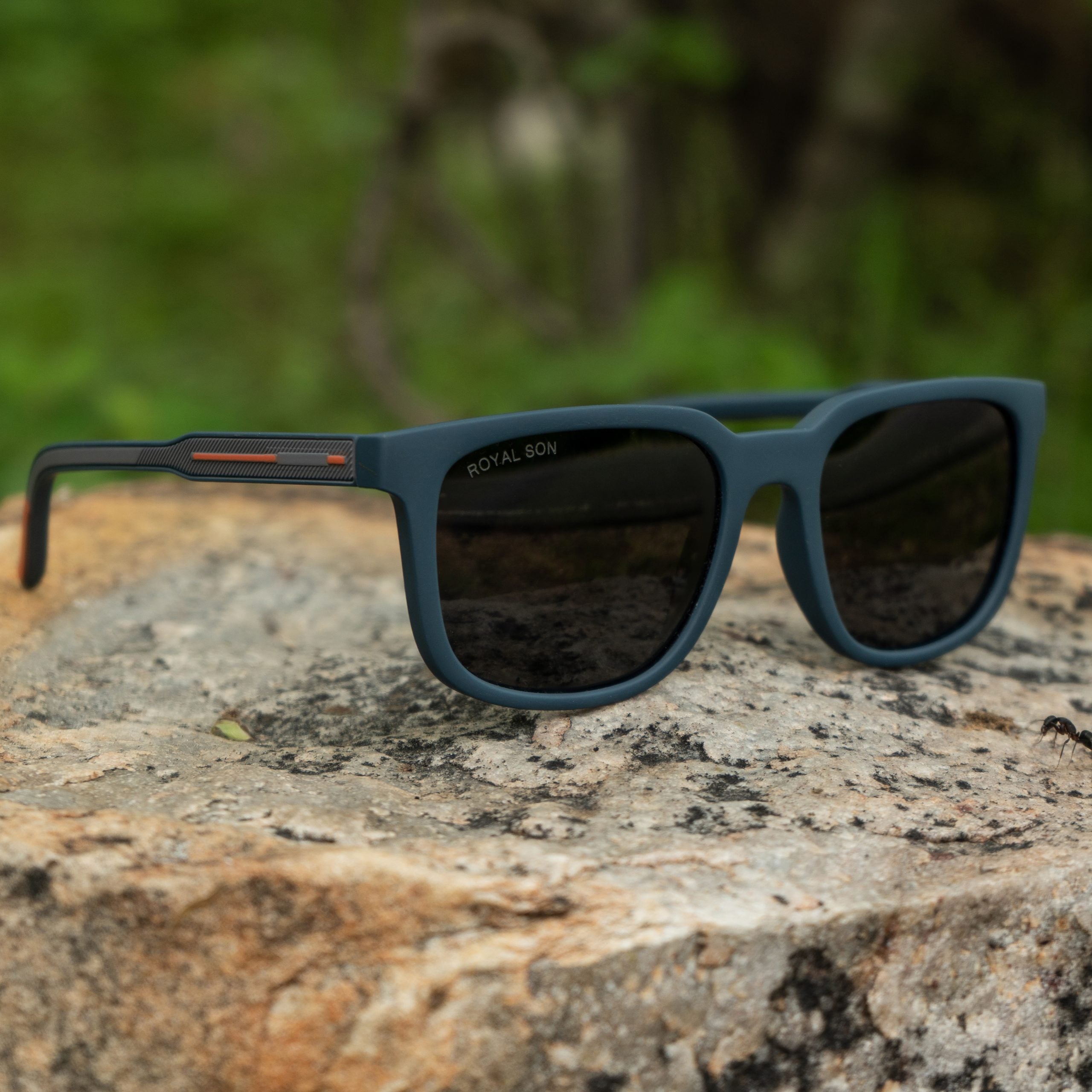 Royal Son Square Black UV Protection Polarized Sunglasses Men Women - - CHI00152-C5