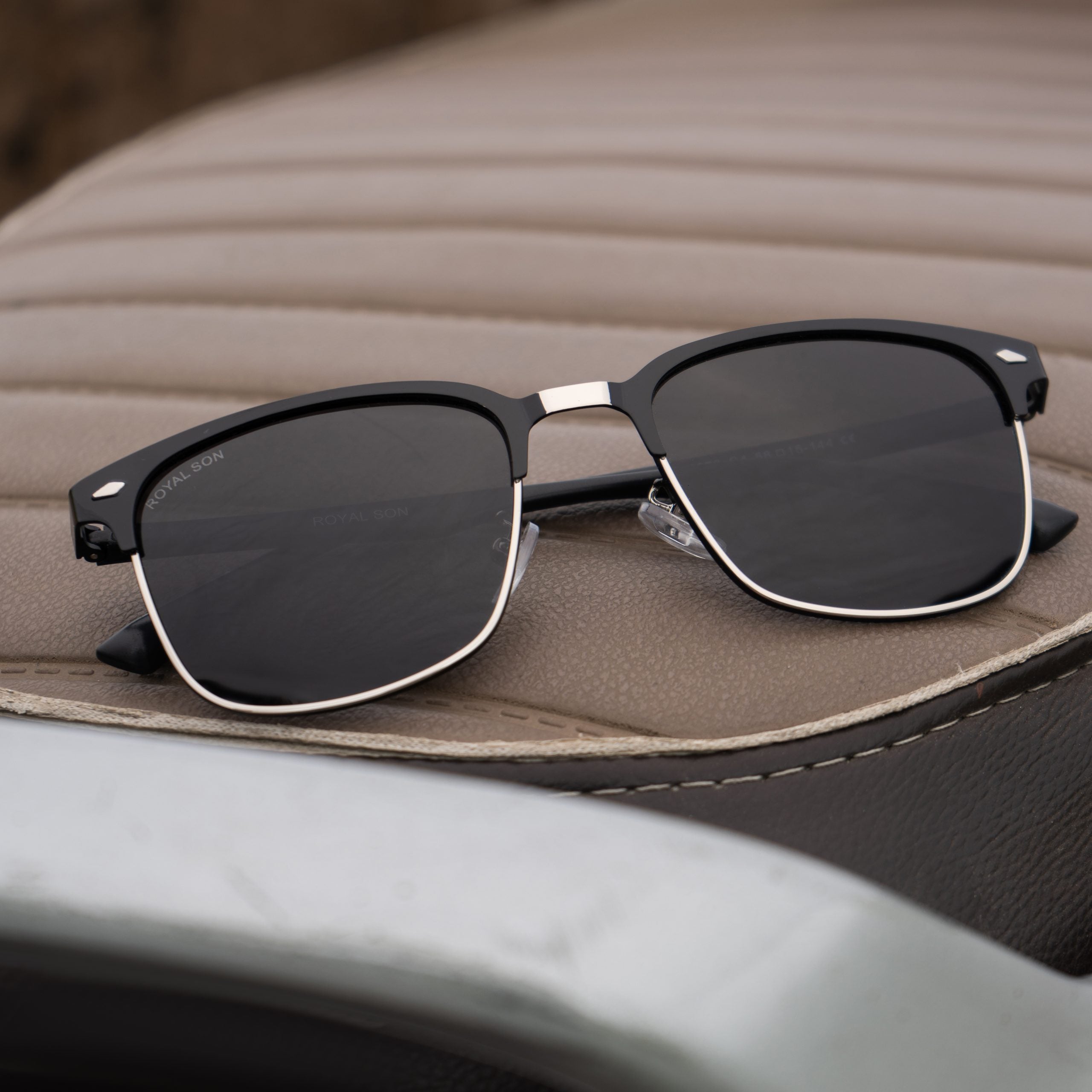 Royal Son Square Polarized Sunglasses For Men And Women - CHI00175-C2