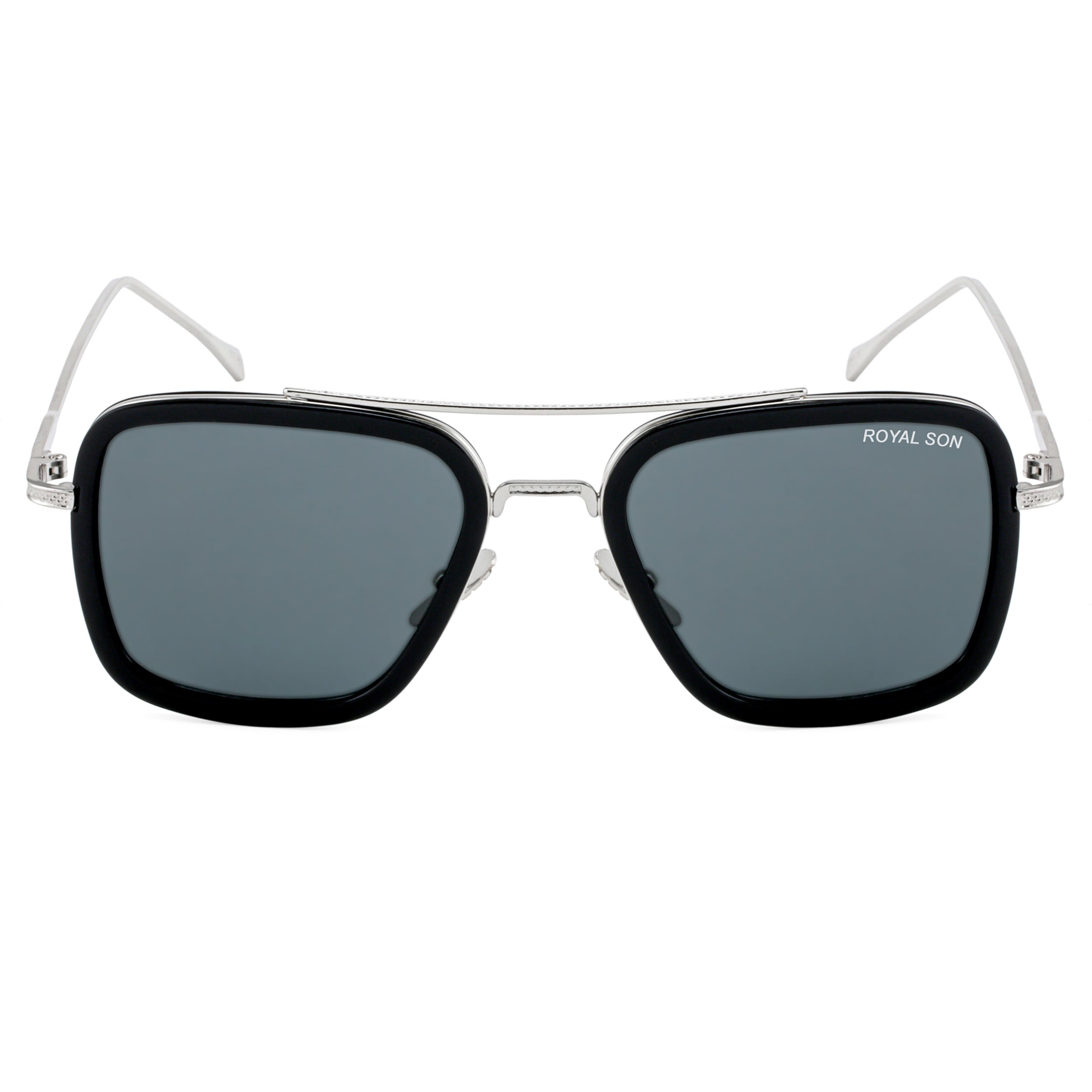 Royal Son Square UV Protected Men Women Sunglasses - CHI0071