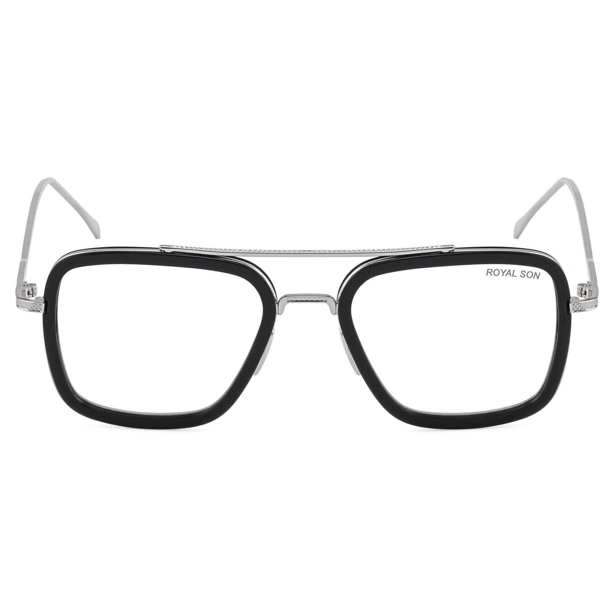 Royal Son Square Blue Ray Cut Men Women Sunglasses - CHI0075
