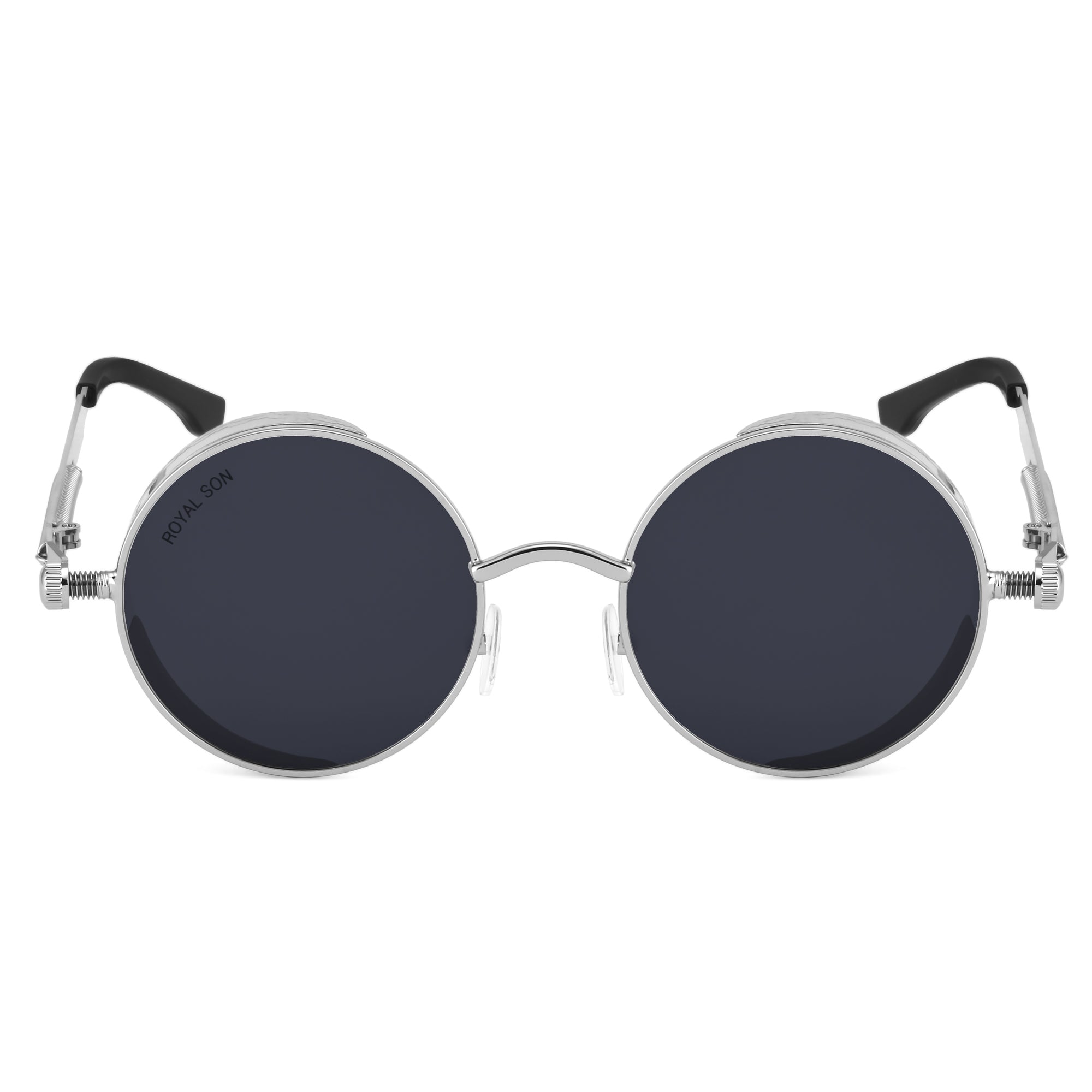 Royal Son Round Polarized Men Women Sunglasses - CHI0084-C1