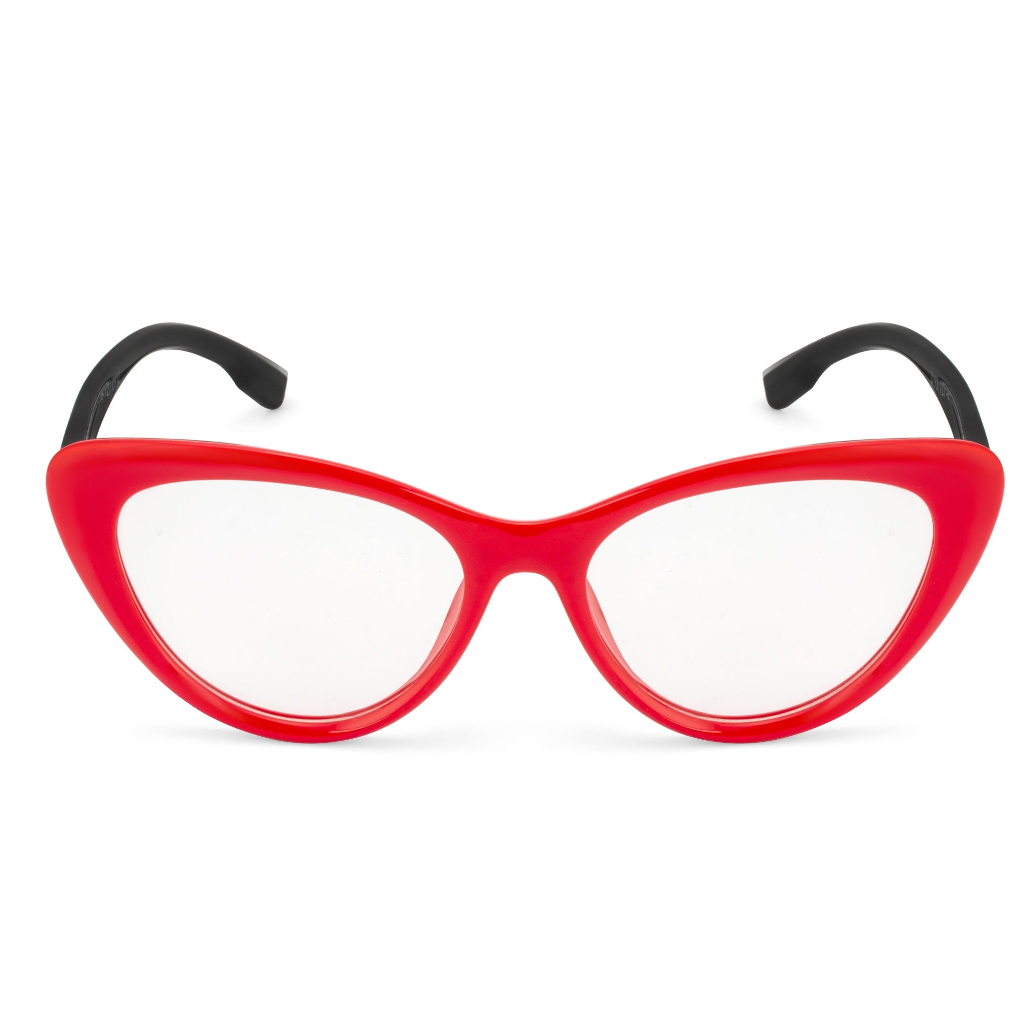 Royal Son Cat Eye Black Spectacles Frames For Kids- SFKID0055-C2