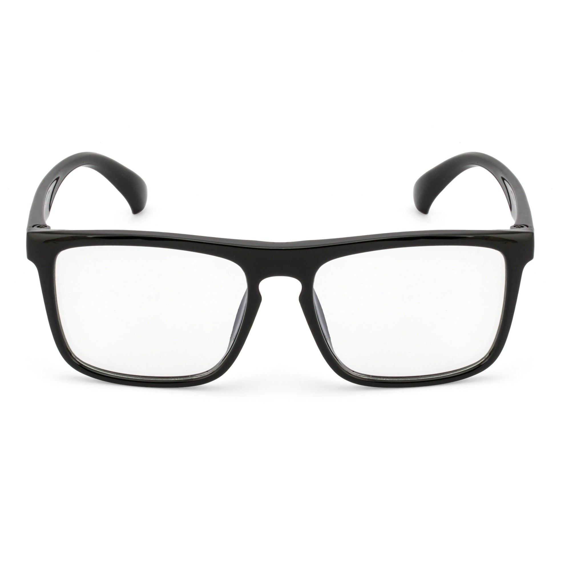 Royal Son Retro Square Black Spectacles Frames For Kids- SFKID0054-C1