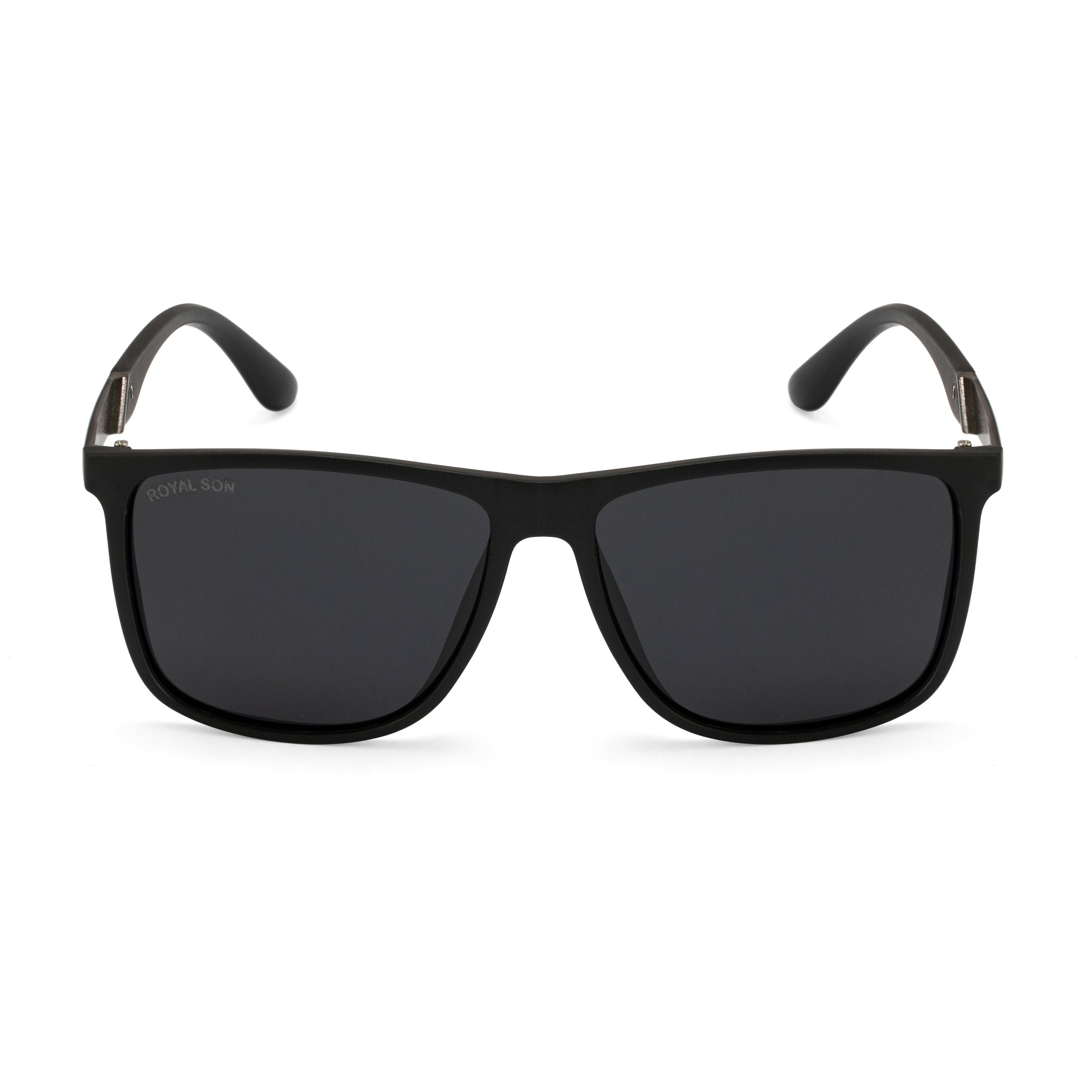 Royal Son Polarized Lightweight  Black Sunglasses For Men Women - CHI00122-C1