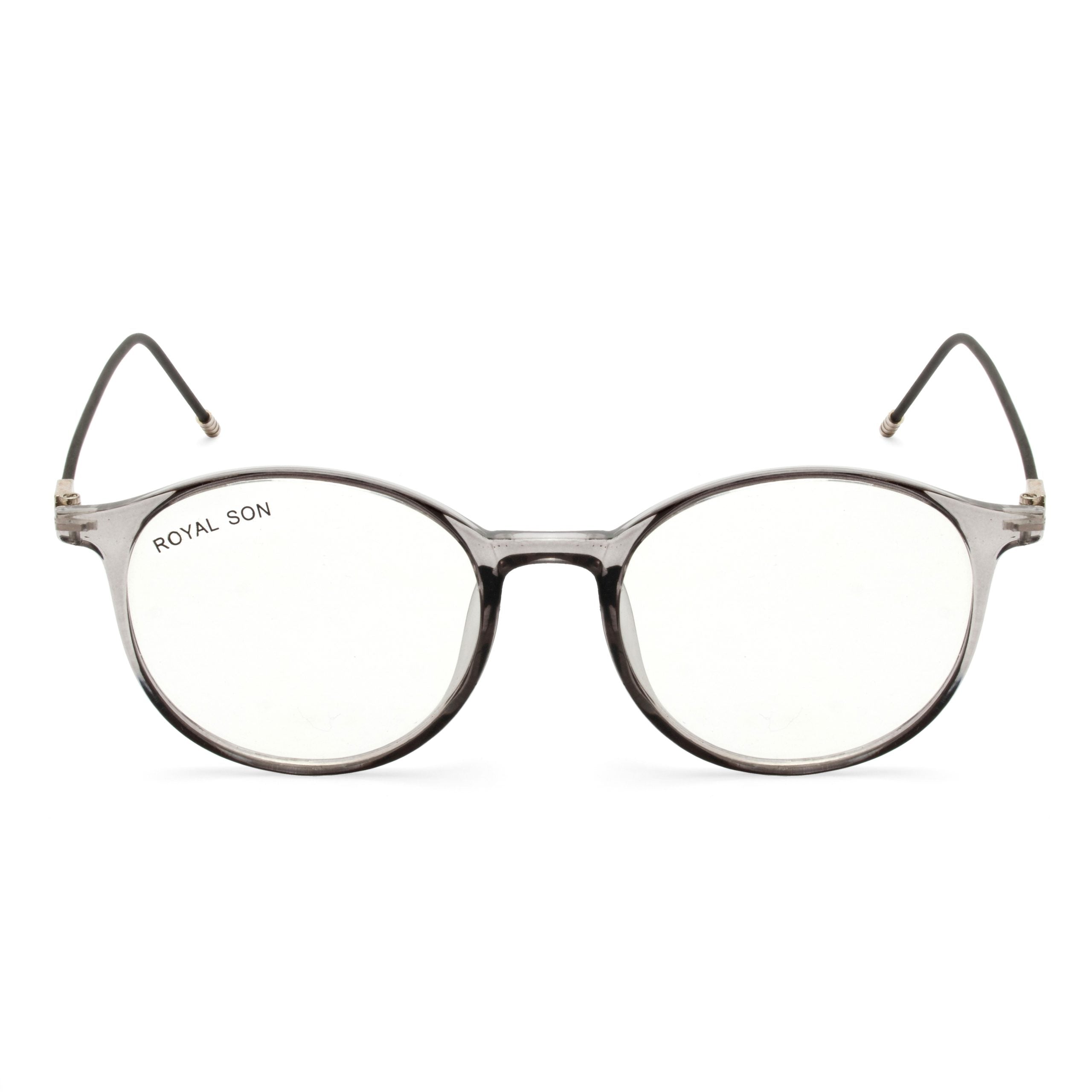 Royal Son Round  Blue Light Blocking Spectacles Frames Men Women  - SF0064-C2