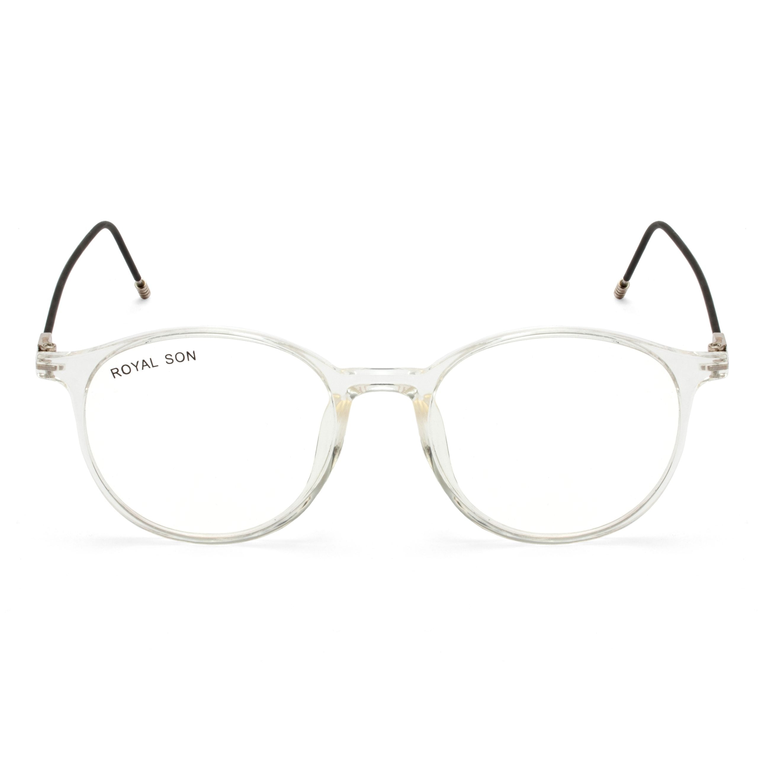 Royal Son Round  Blue Light Blocking Spectacles Frames Men Women  - SF0064-C3
