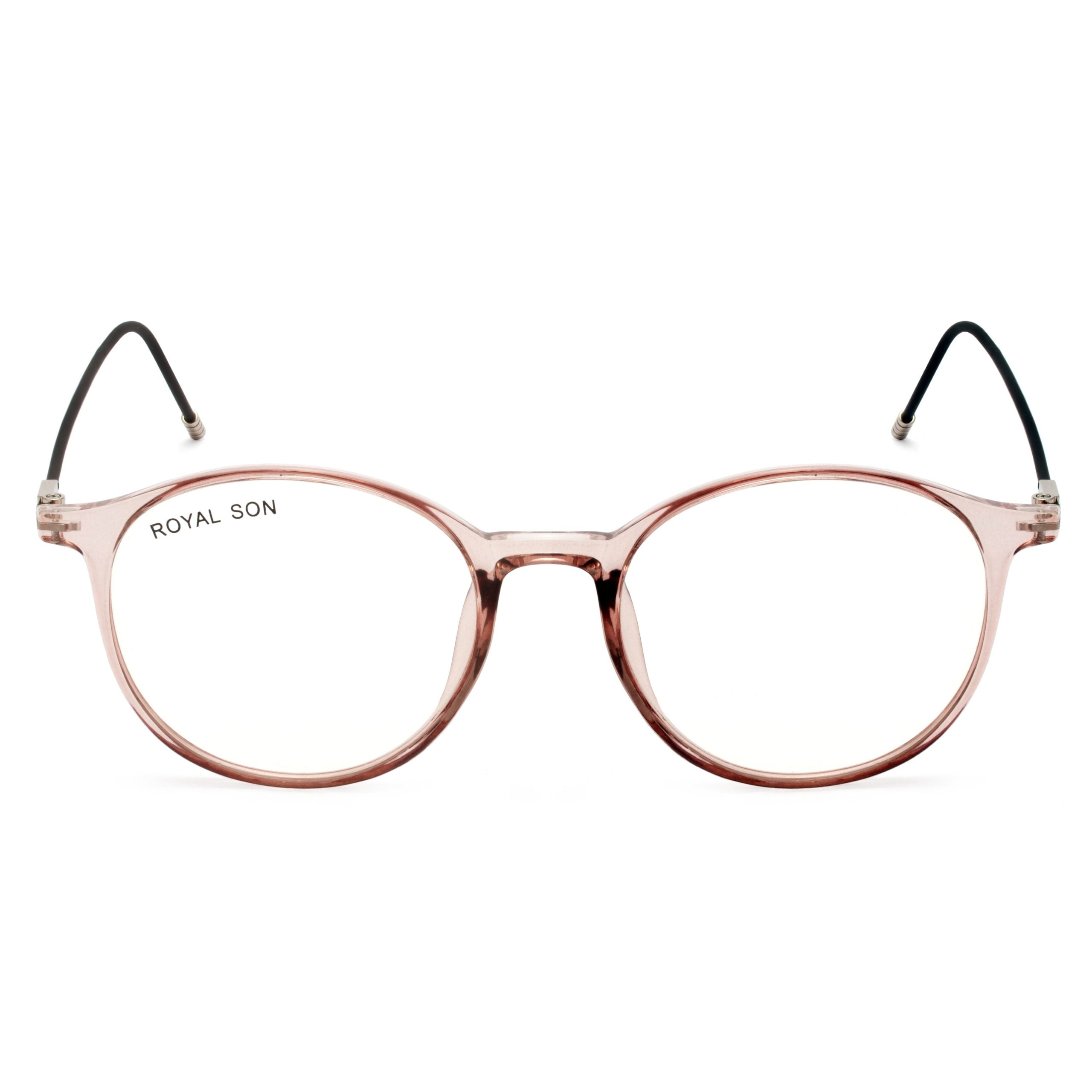 Royal Son Round  Blue Light Blocking Spectacles Frames Men Women  - SF0064-C4