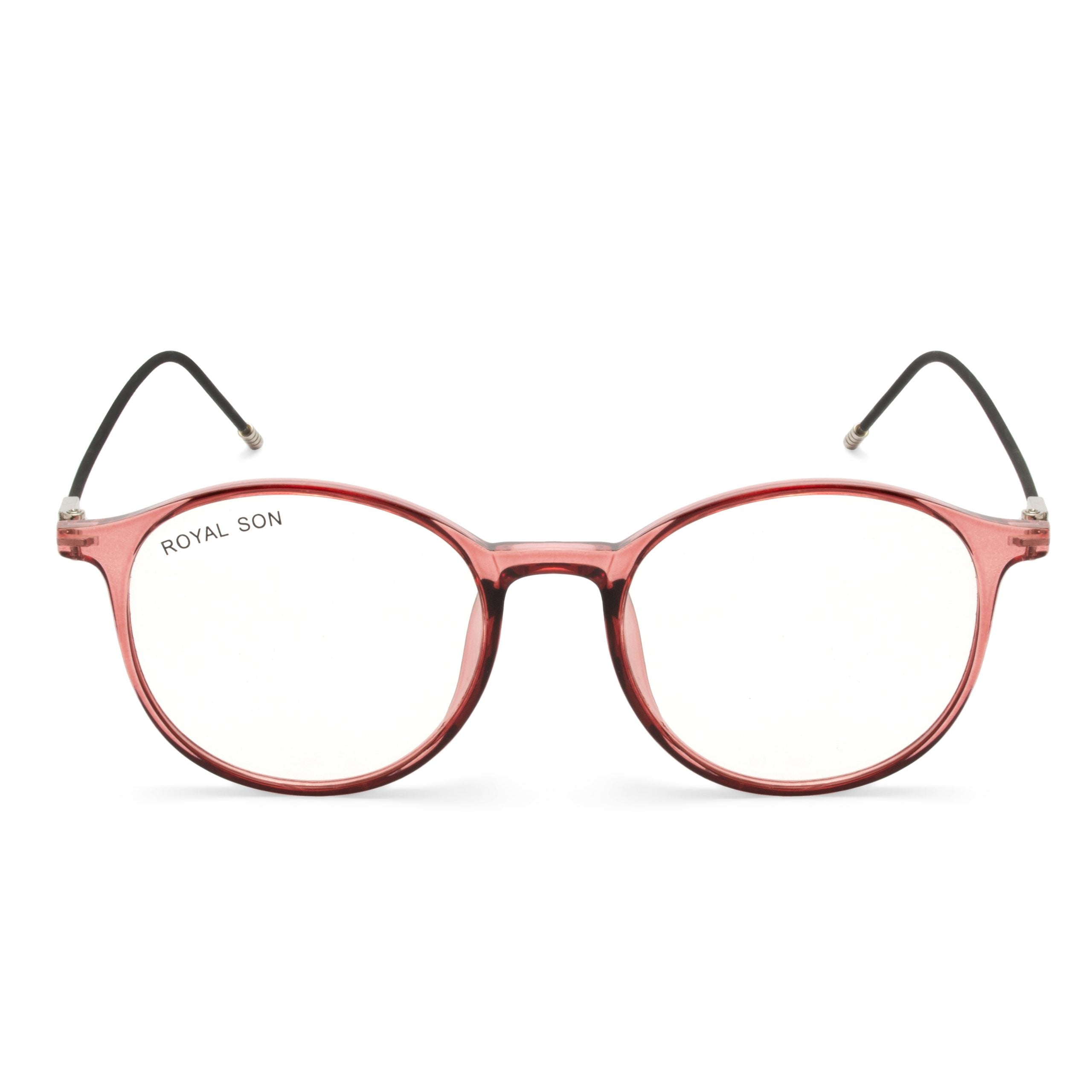 Royal Son Round  Blue Light Blocking Spectacles Frames Men Women  - SF0064-C5