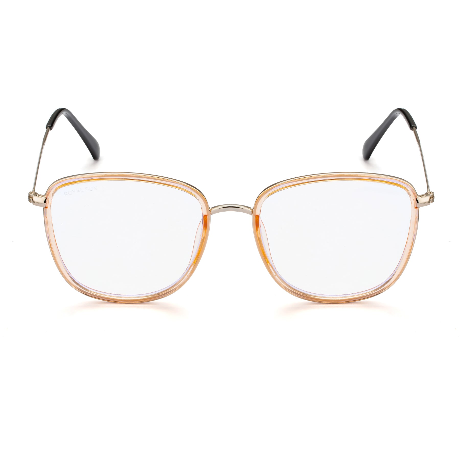 Royal Son Square Blue Ray Cut Men Women Eye Glasses - SF0015-C3