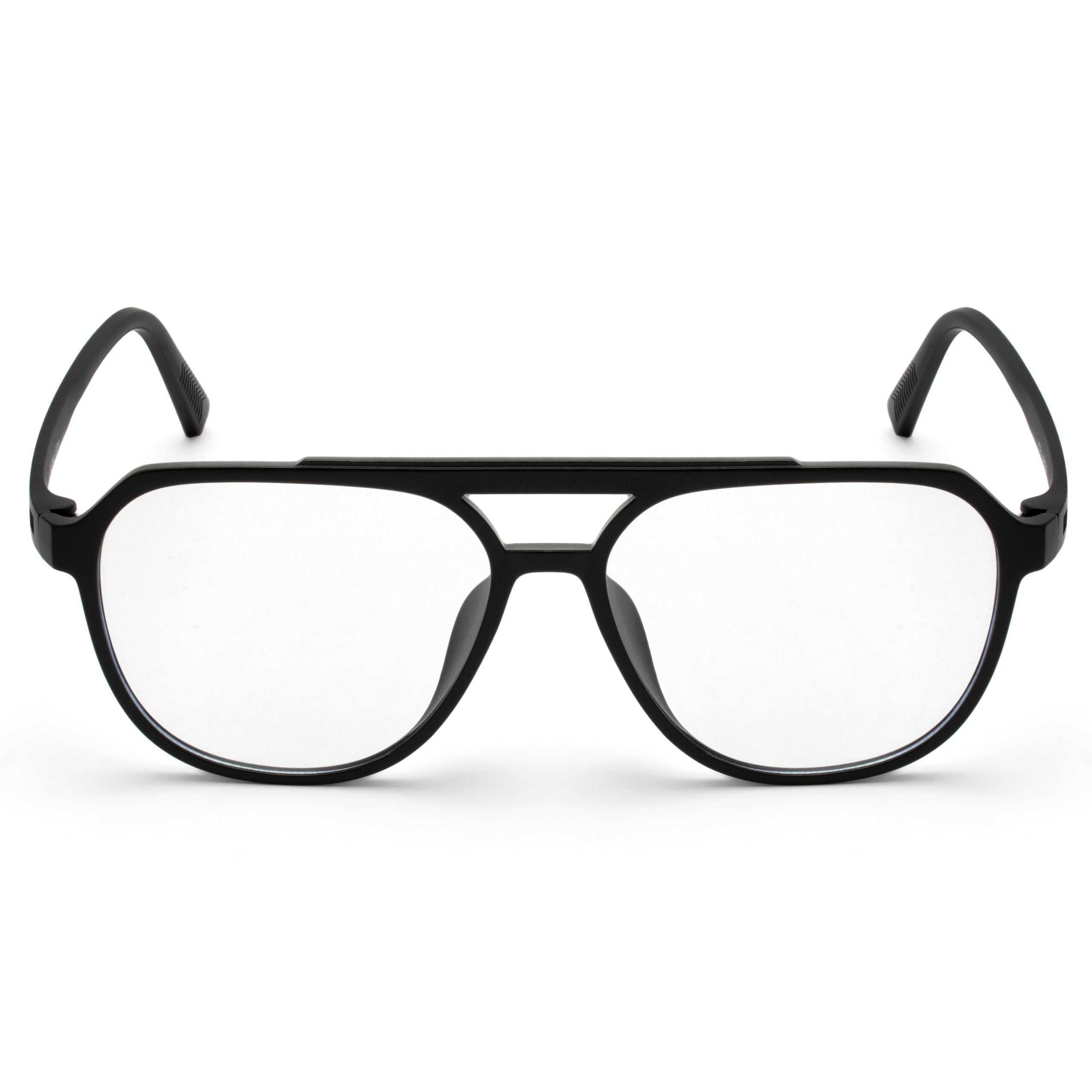 Royal Son Pilot Black Computer Glasses Men Women - SF0060-C1