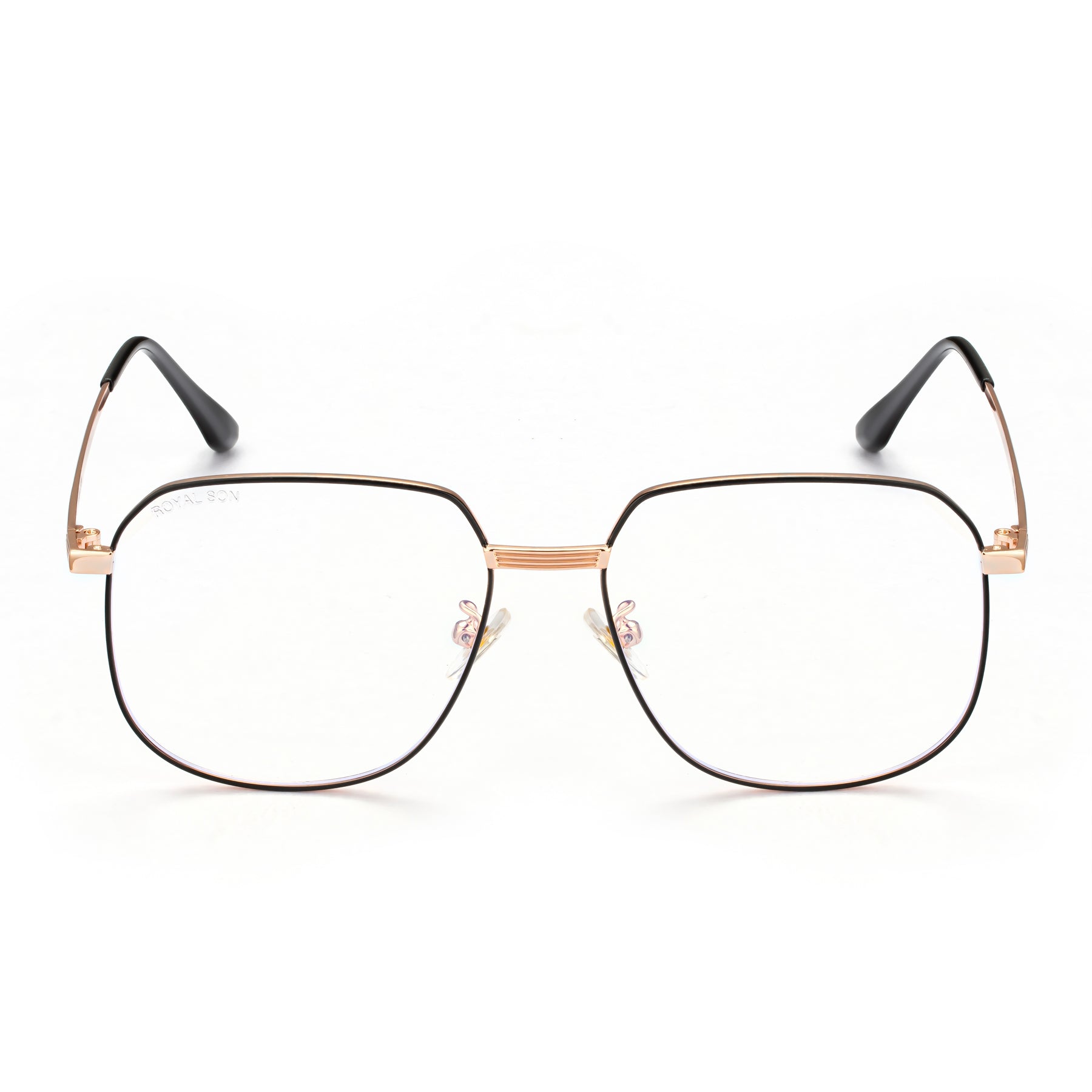 Royal Son Square Blue Ray Cut Men Women Eye Glasses - SF0017-C4