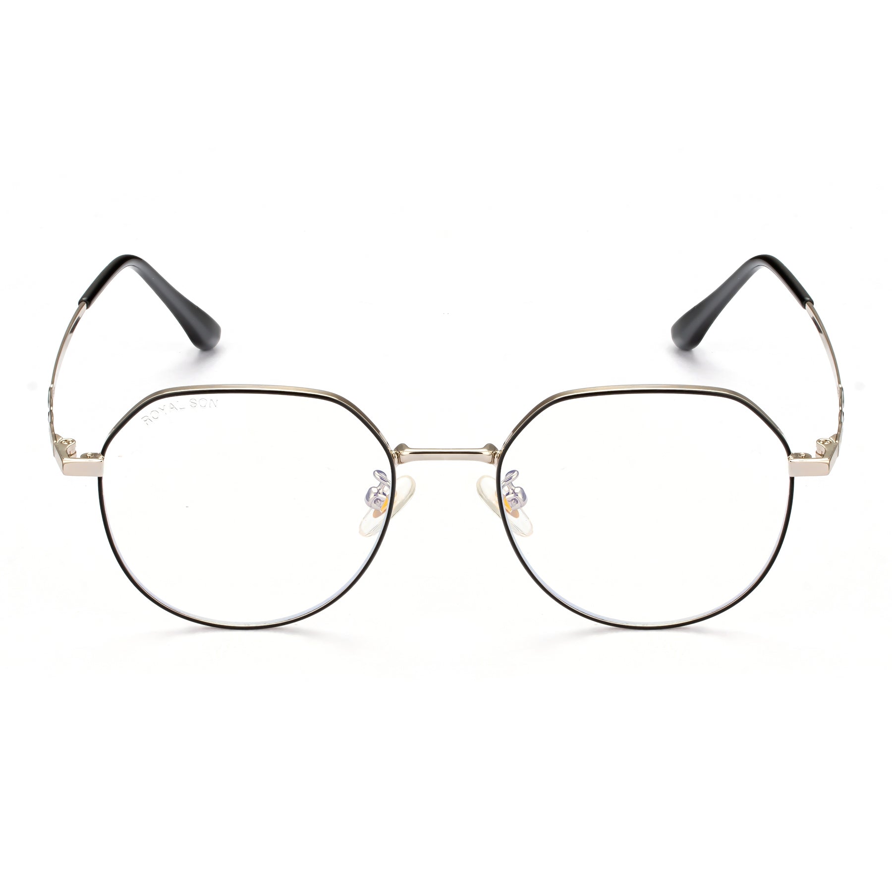 Royal Son Round Blue Ray Cut Men Women Eye Glasses - SF0018-C2