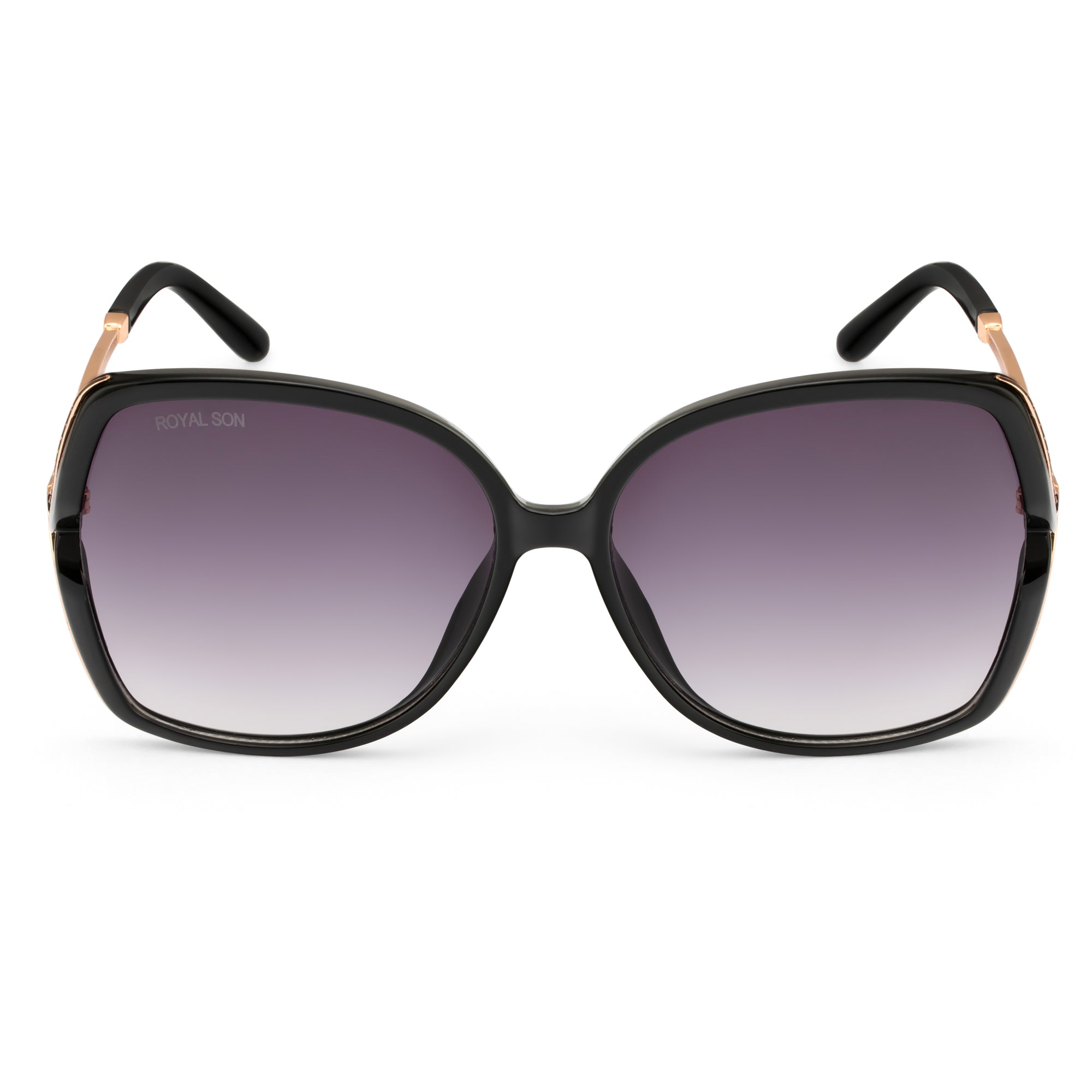 Royal Son Oversized Butterfly UV Protected Women Sunglasses - CHIWM00113-C1