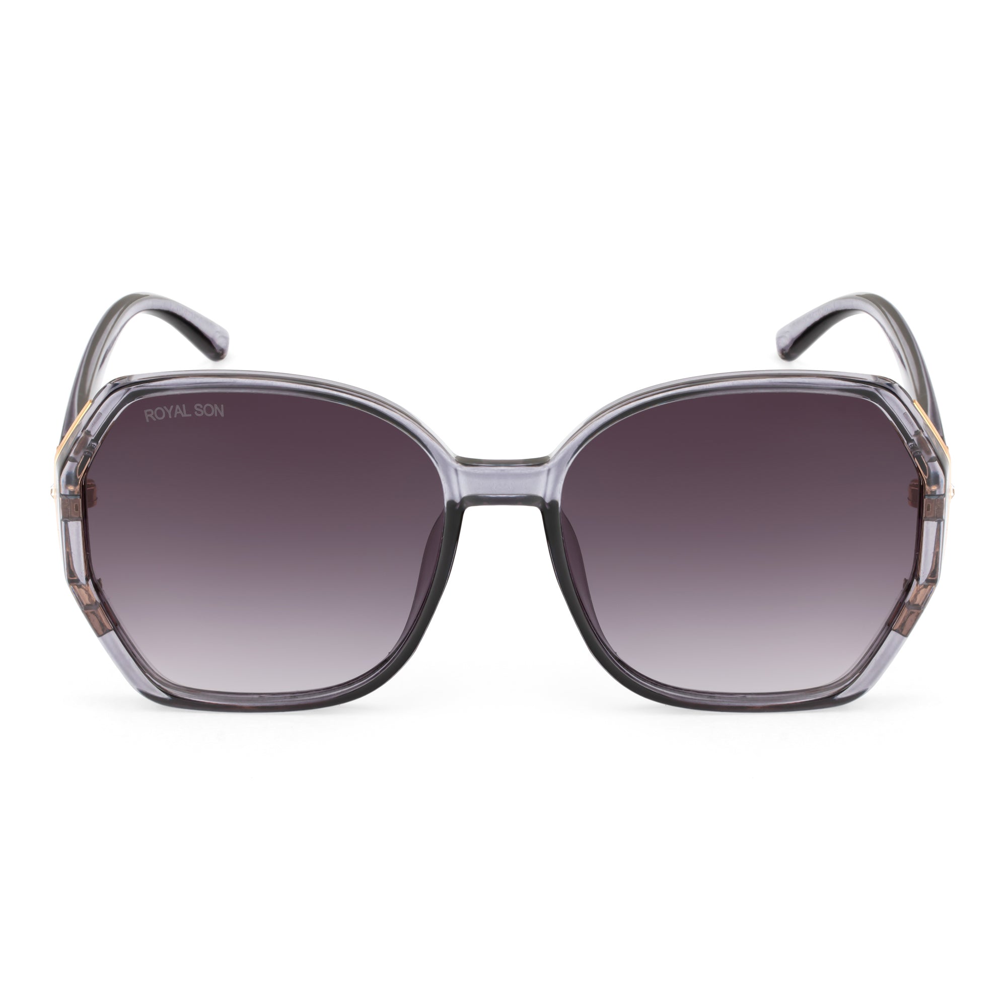 Royal Son Oversized Butterfly UV Protected Women Sunglasses - CHIWM00114-C2