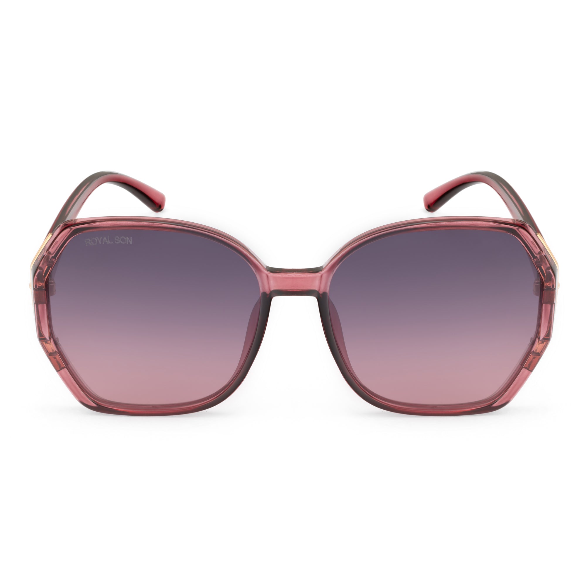 Royal Son Oversized Butterfly UV Protected Women Sunglasses - CHIWM00114-C4