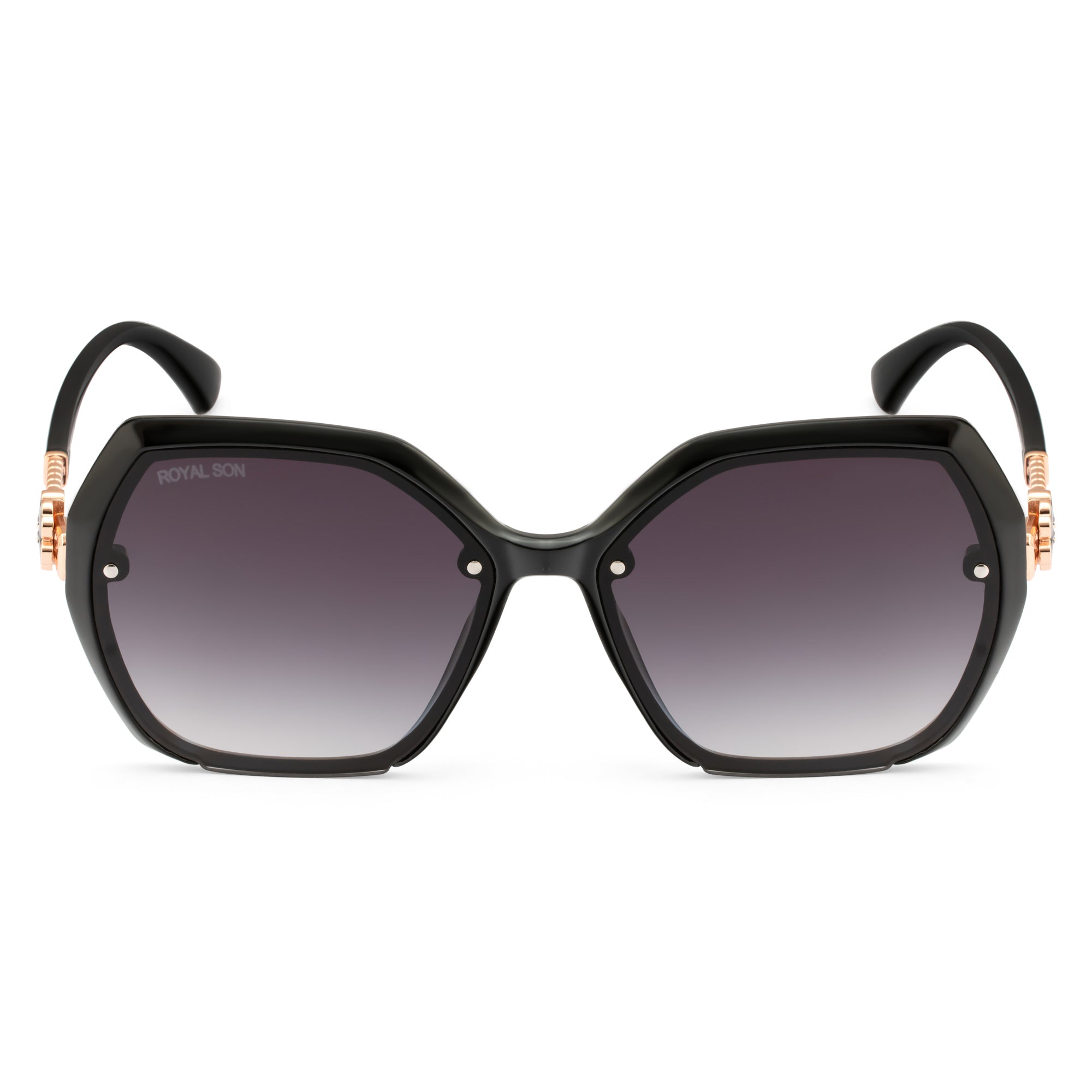 Royal Son Oversized Butterfly UV Protected Women Sunglasses - CHIWM00115-C1