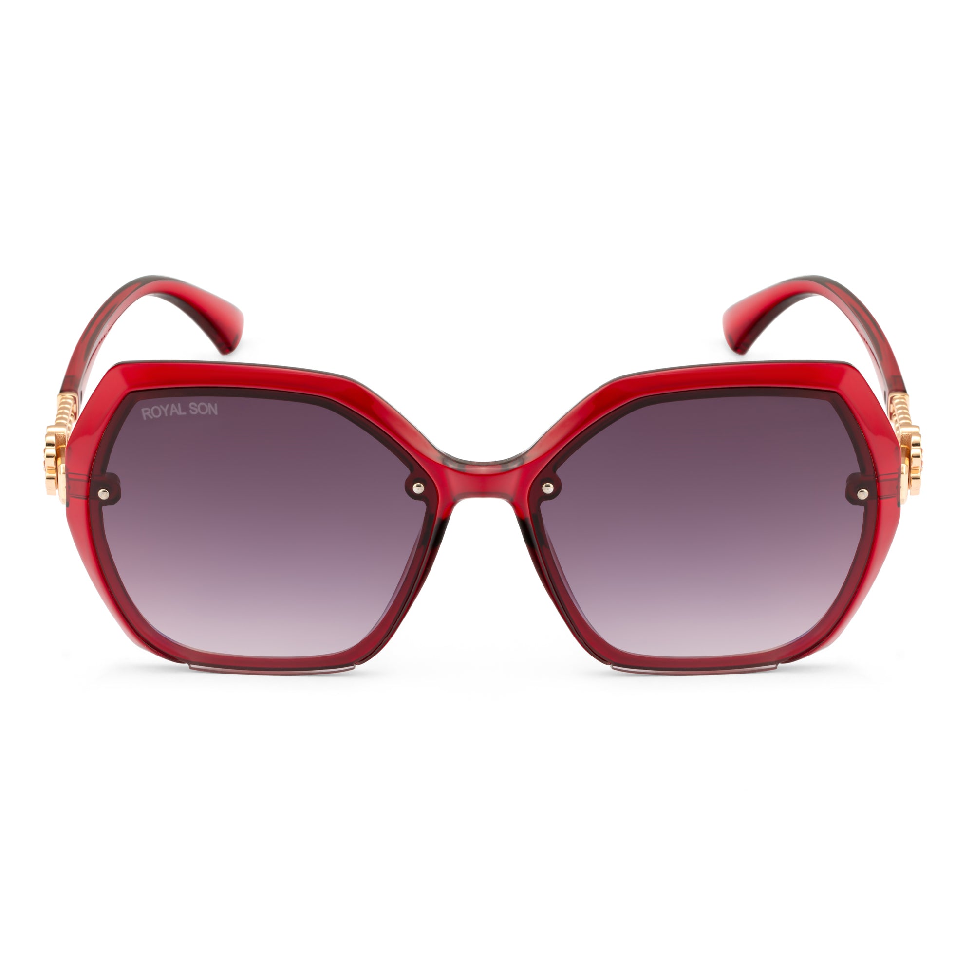 Royal Son Oversized Butterfly UV Protected Women Sunglasses - CHIWM00115-C6