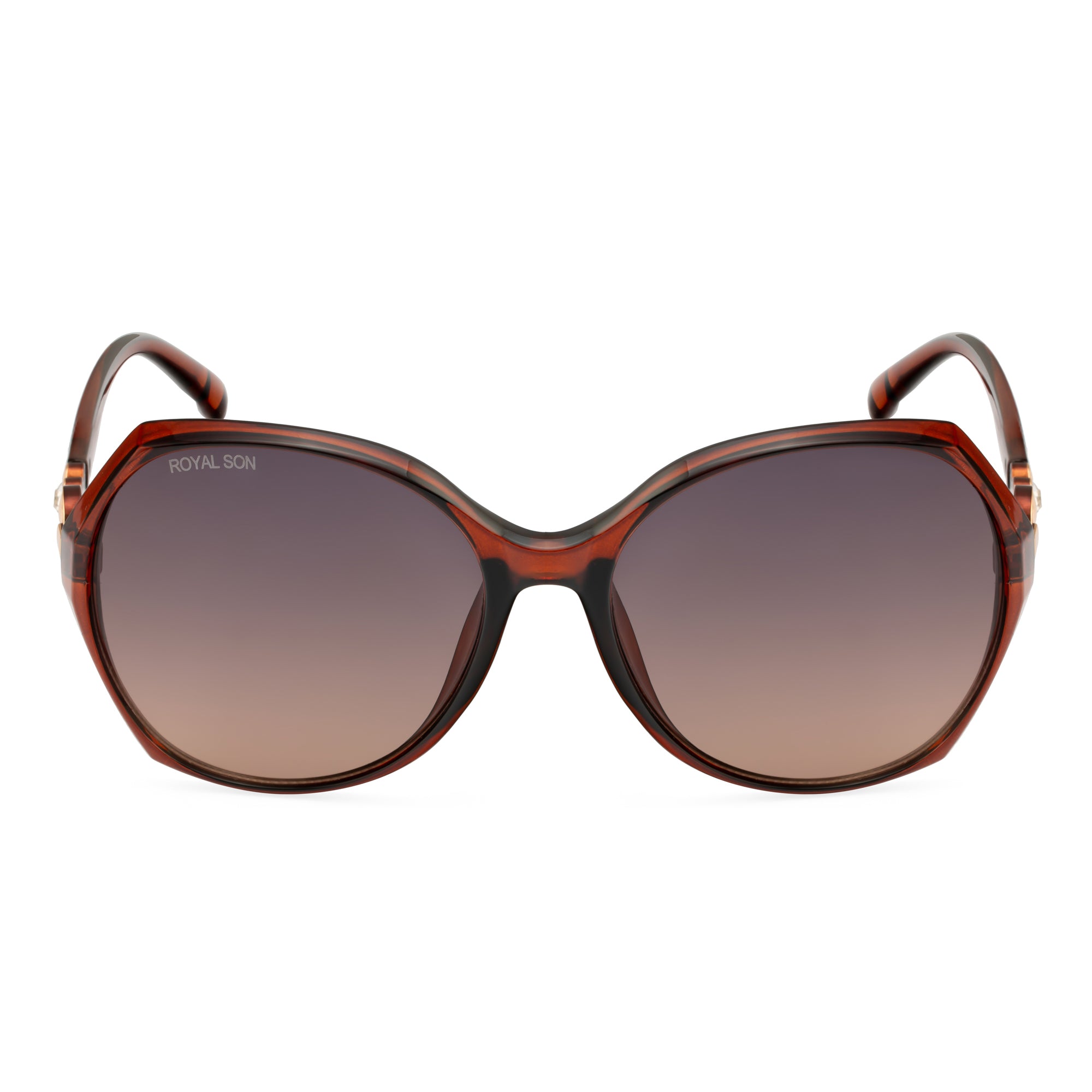 Royal Son Oversized Butterfly UV Protected Women Sunglasses - CHIWM00116-C2