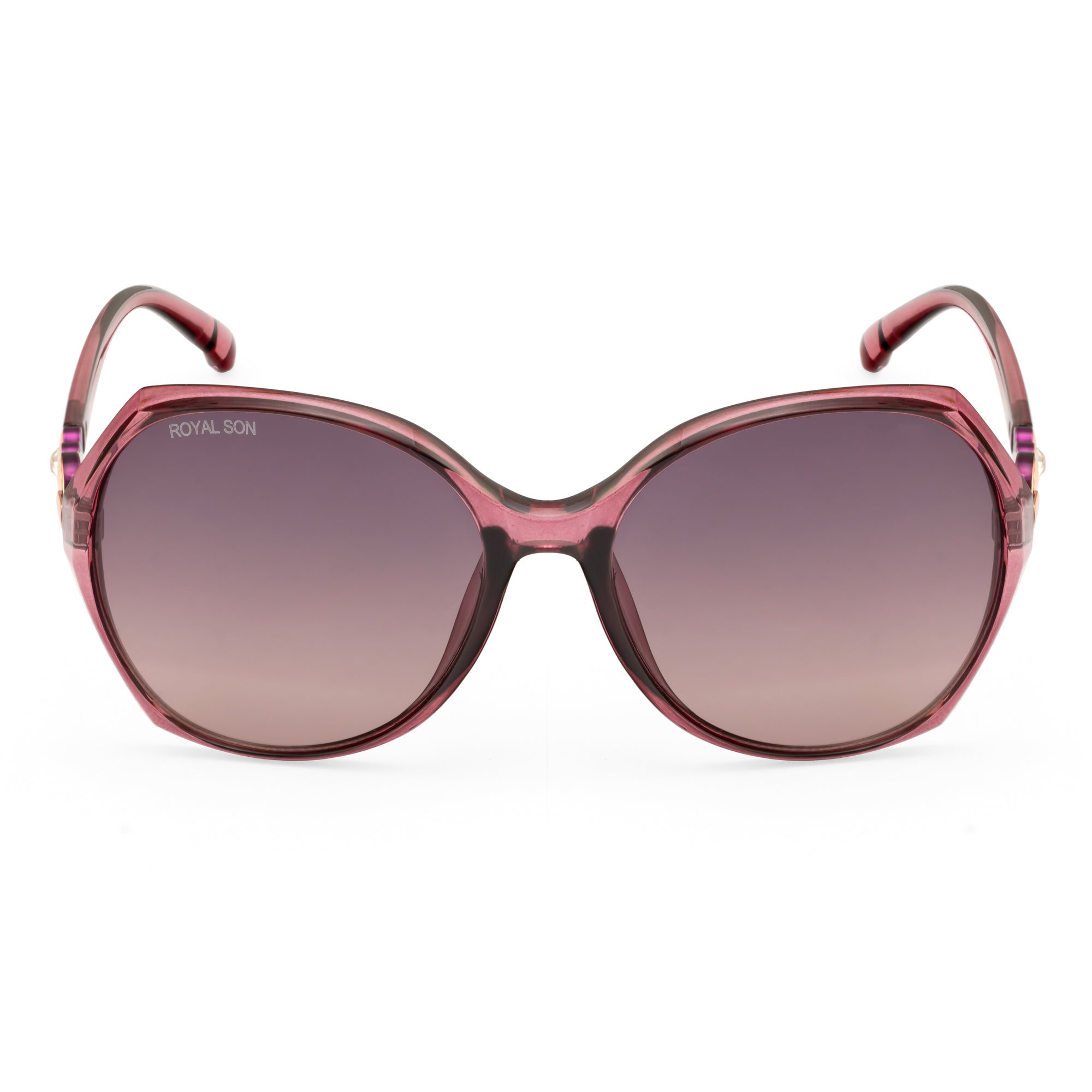 Royal Son Oversized Butterfly UV Protected Women Sunglasses - CHIWM00116-C4