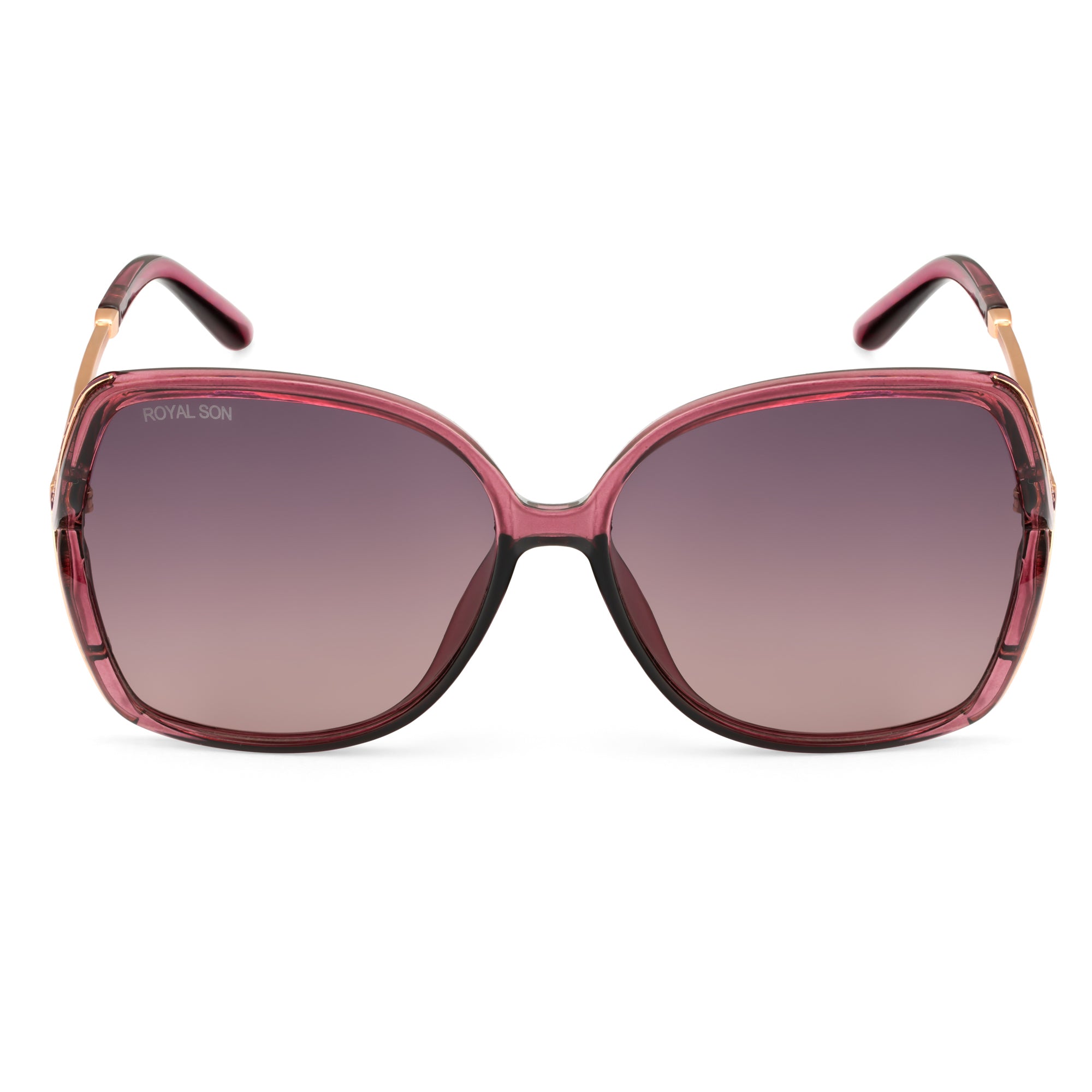 Royal Son Oversized Butterfly UV Protected Women Sunglasses - CHIWM00113-C4