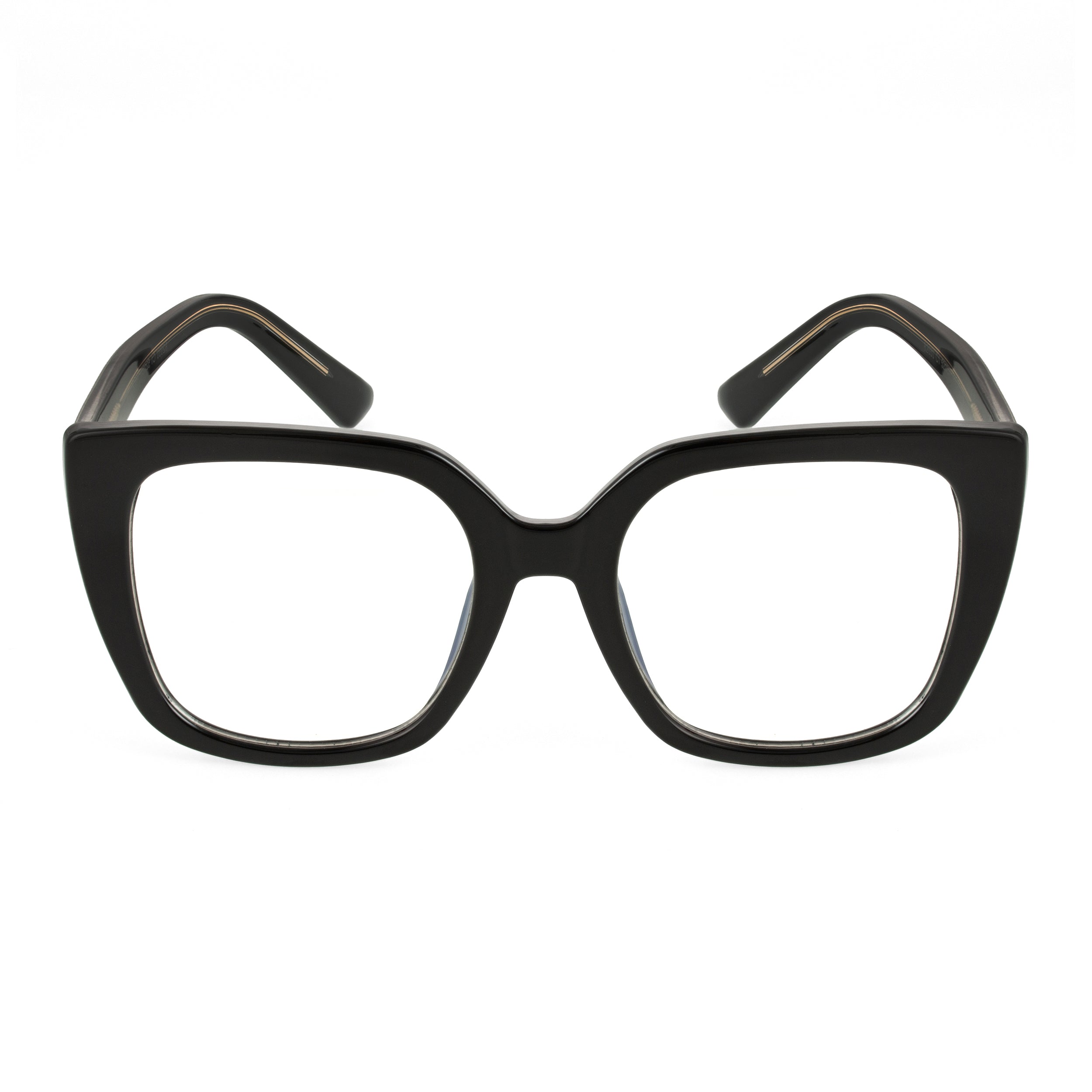 PERKEY Full Rim Square-Oversized  Spectacles Frames Men Women - OPTL002-C1