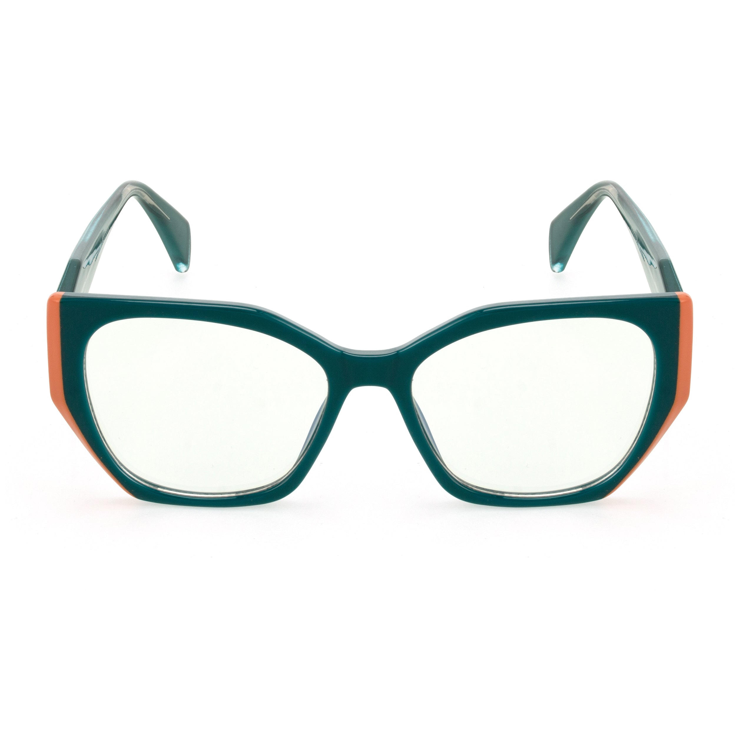 PERKEY Full Rim Cat Eye-Oversized Computer Glasses Men Women - OPTL0012-C4
