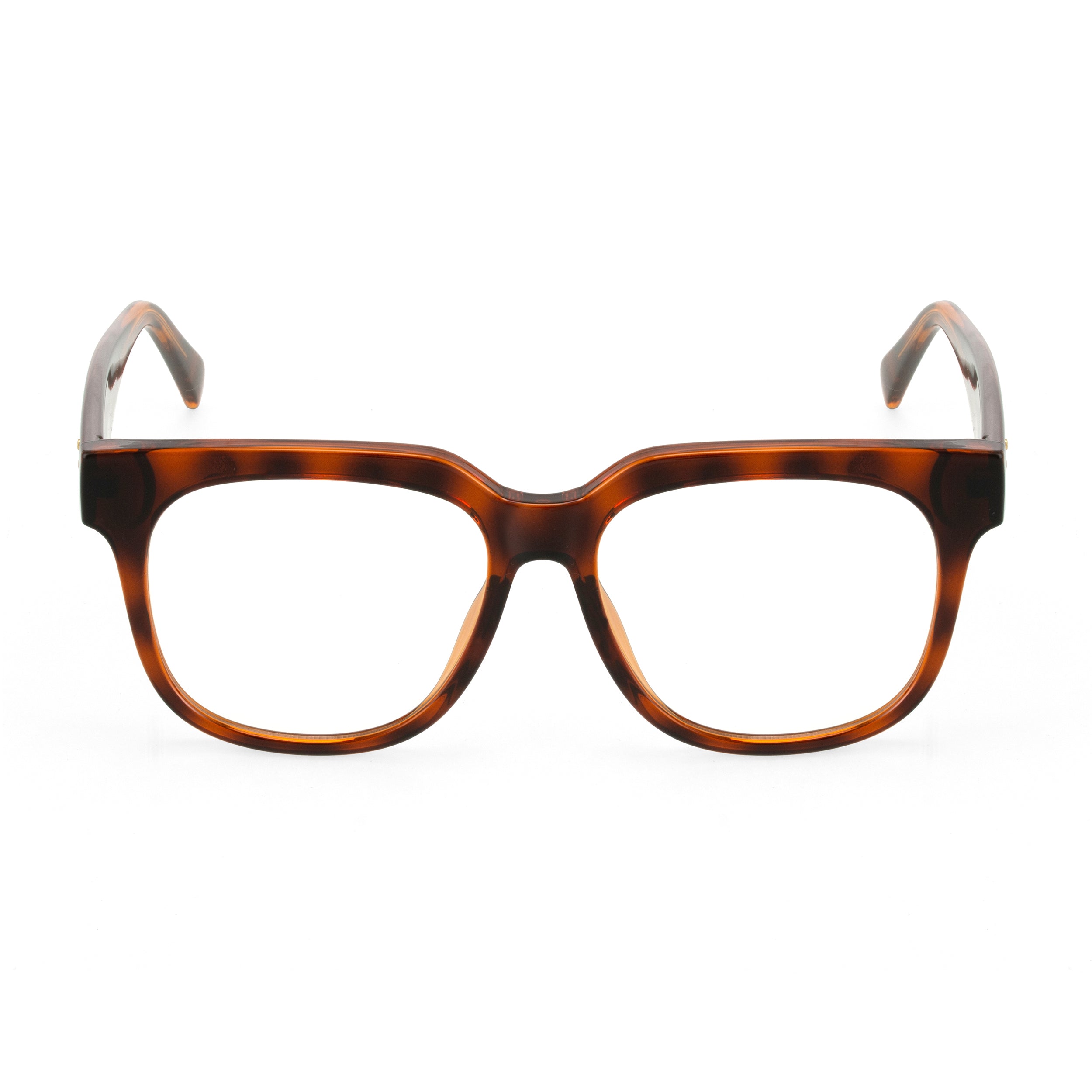PERKEY Full Rim Square-Oversized Transparent Computer Glasses Men Women - OPTL003-C2