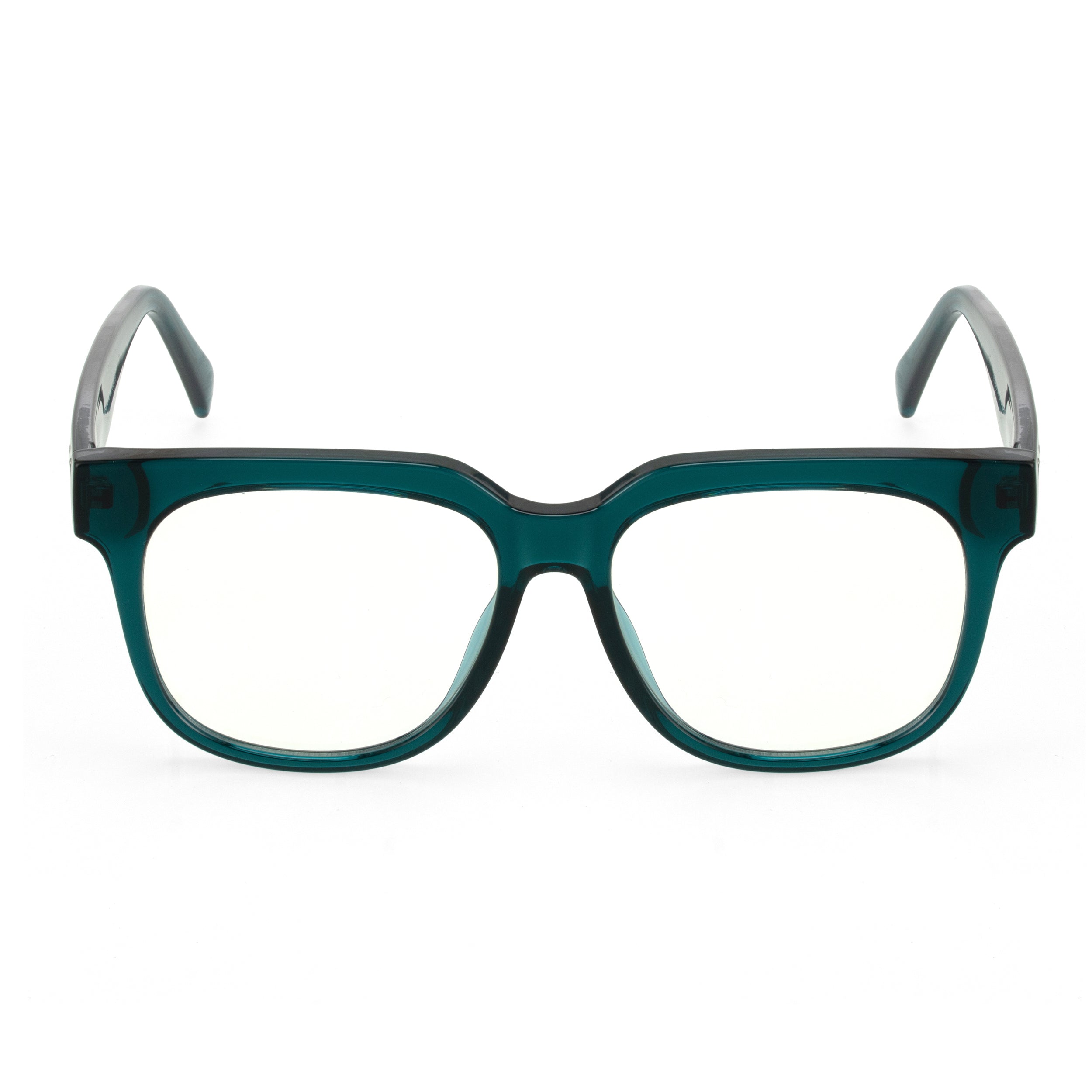 PERKEY Full Rim Square-Oversized Computer Glasses For Eye Protection Men Women - OPTL003-C4