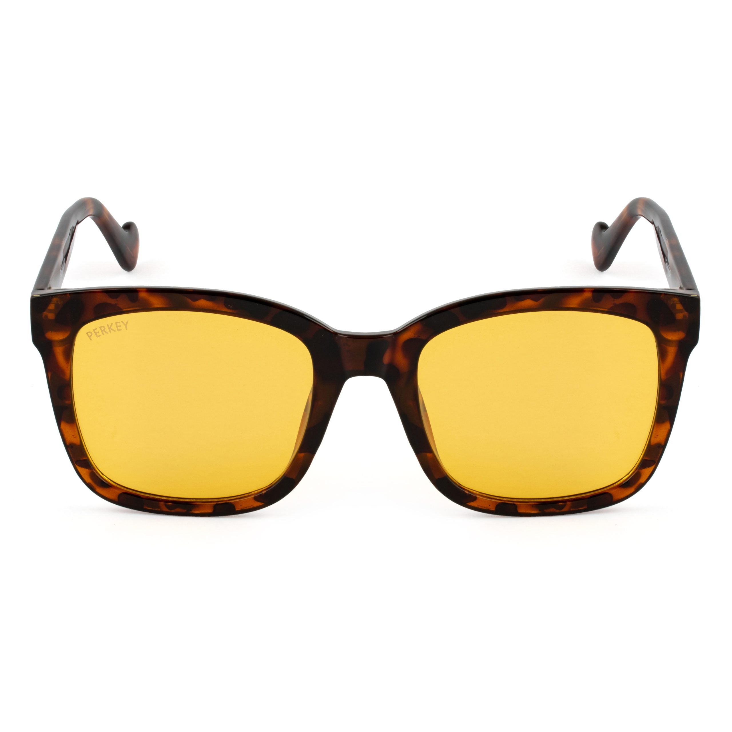PERKEY Square-Oversized Polarized Sunglasses For Men Women - PRKY003-C3