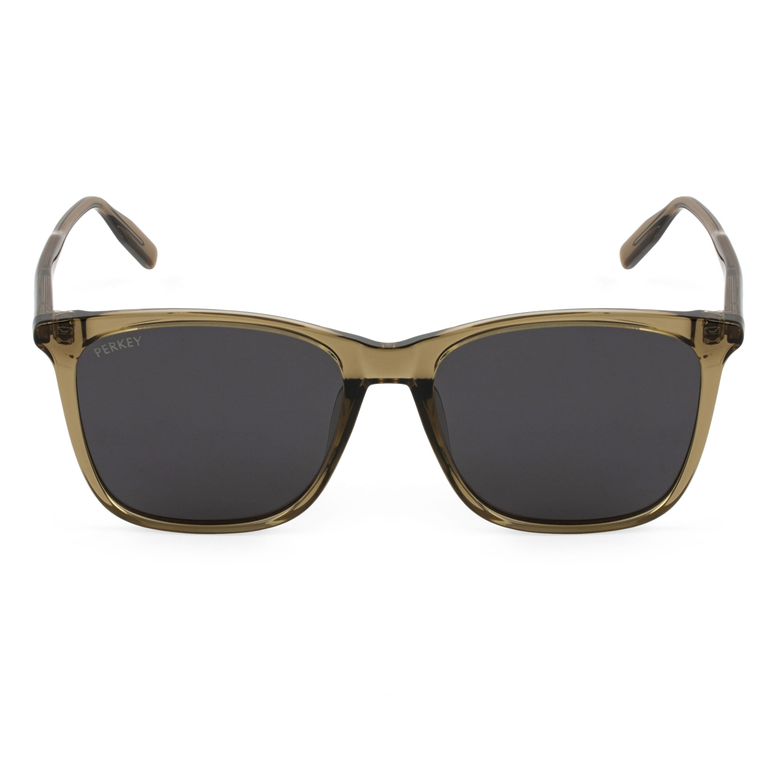 PERKEY Square-Oversized Polarized Stylish Sunglasses Men Women - PRKY007-C3