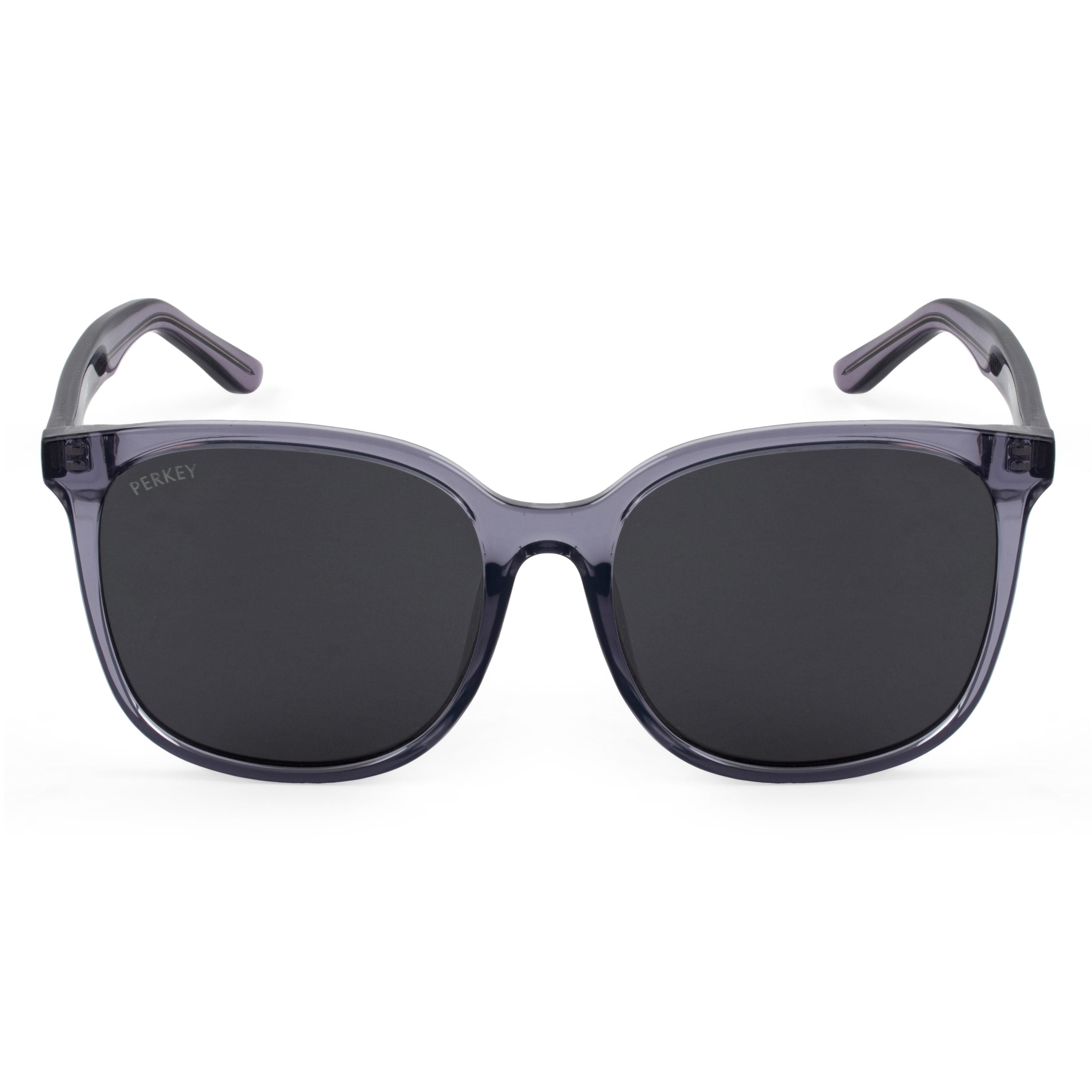 PERKEY Square Polarized Sunglasses Men Women - PRKY008-C4