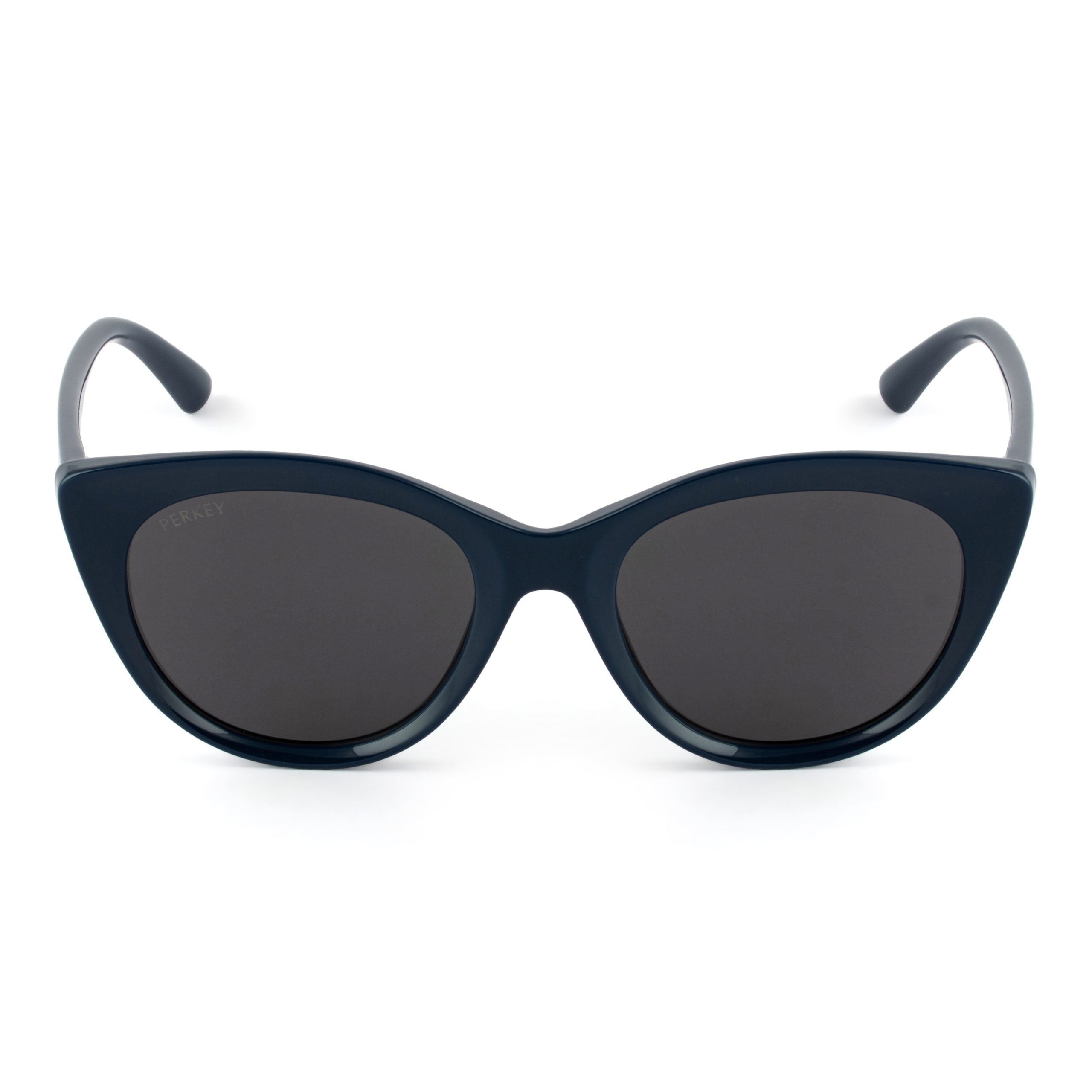 PERKEY Cat Eye Black UV Protected Polarized Chasma Shades Women - PRKY001-C4