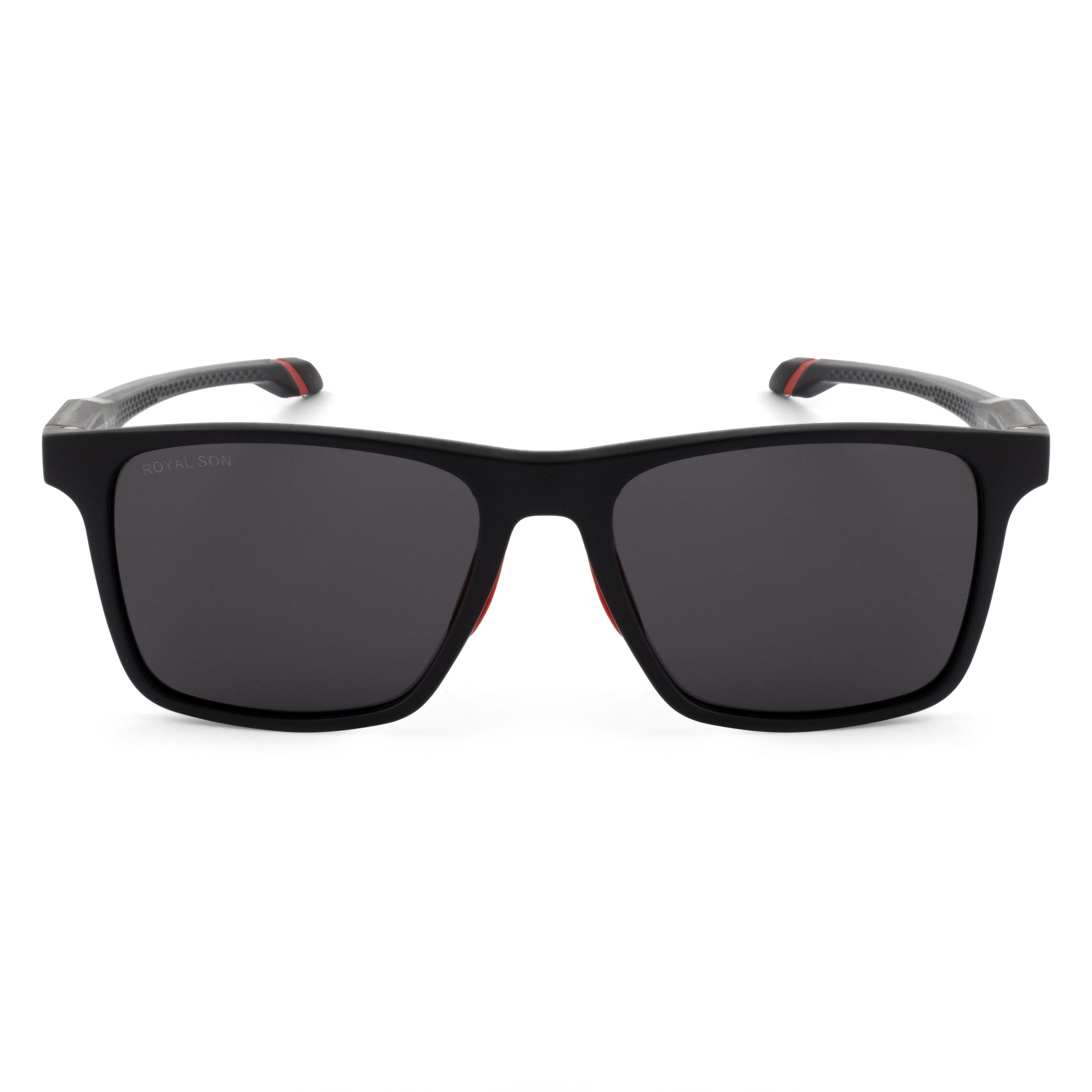 Royal Son Black Cooling Polarized Sunglasses For Men - SG-RS1010-C1