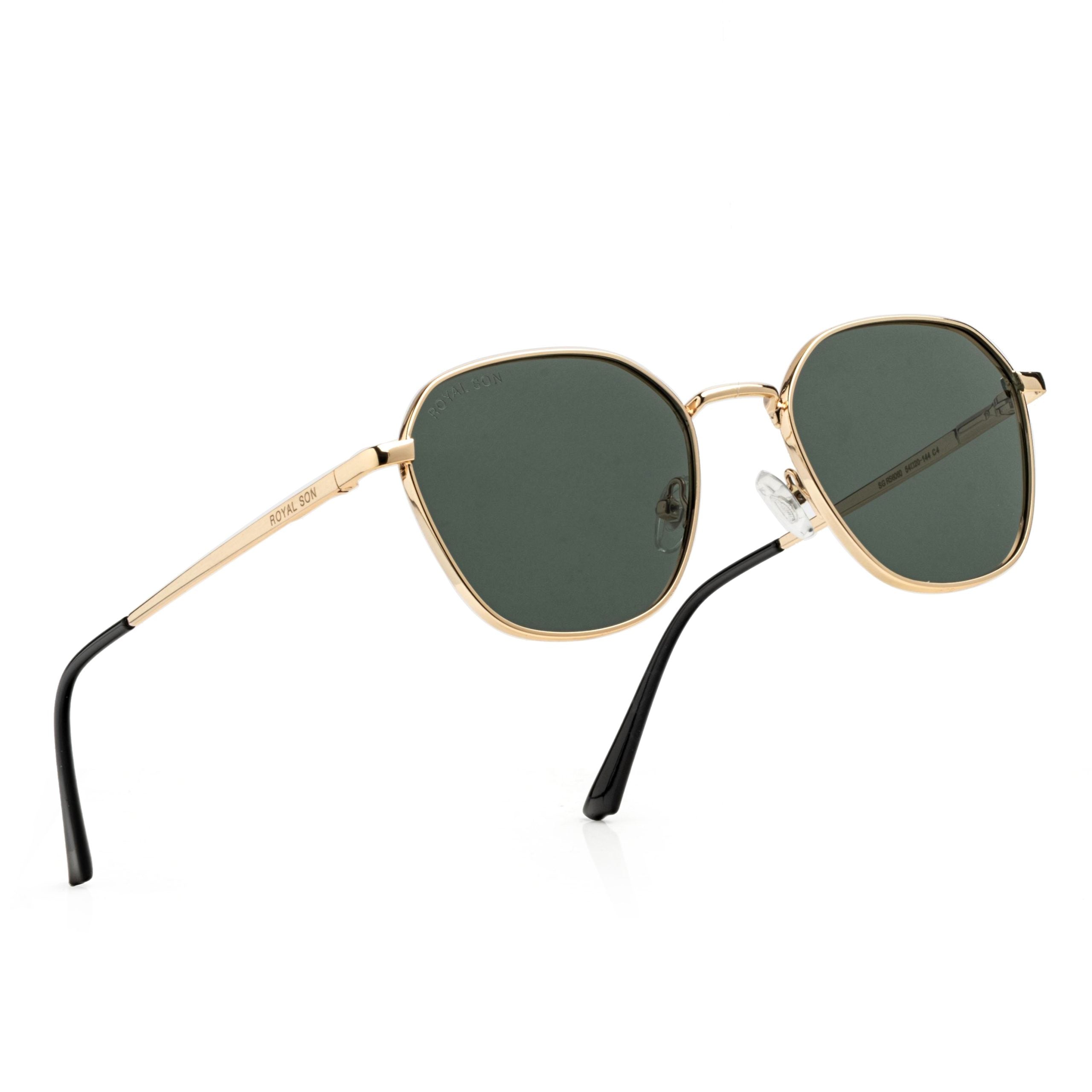 ROYAL SON Full Rim Polarized Sunglasses with UV Protection For Men and Women - SG-RS6060-C4