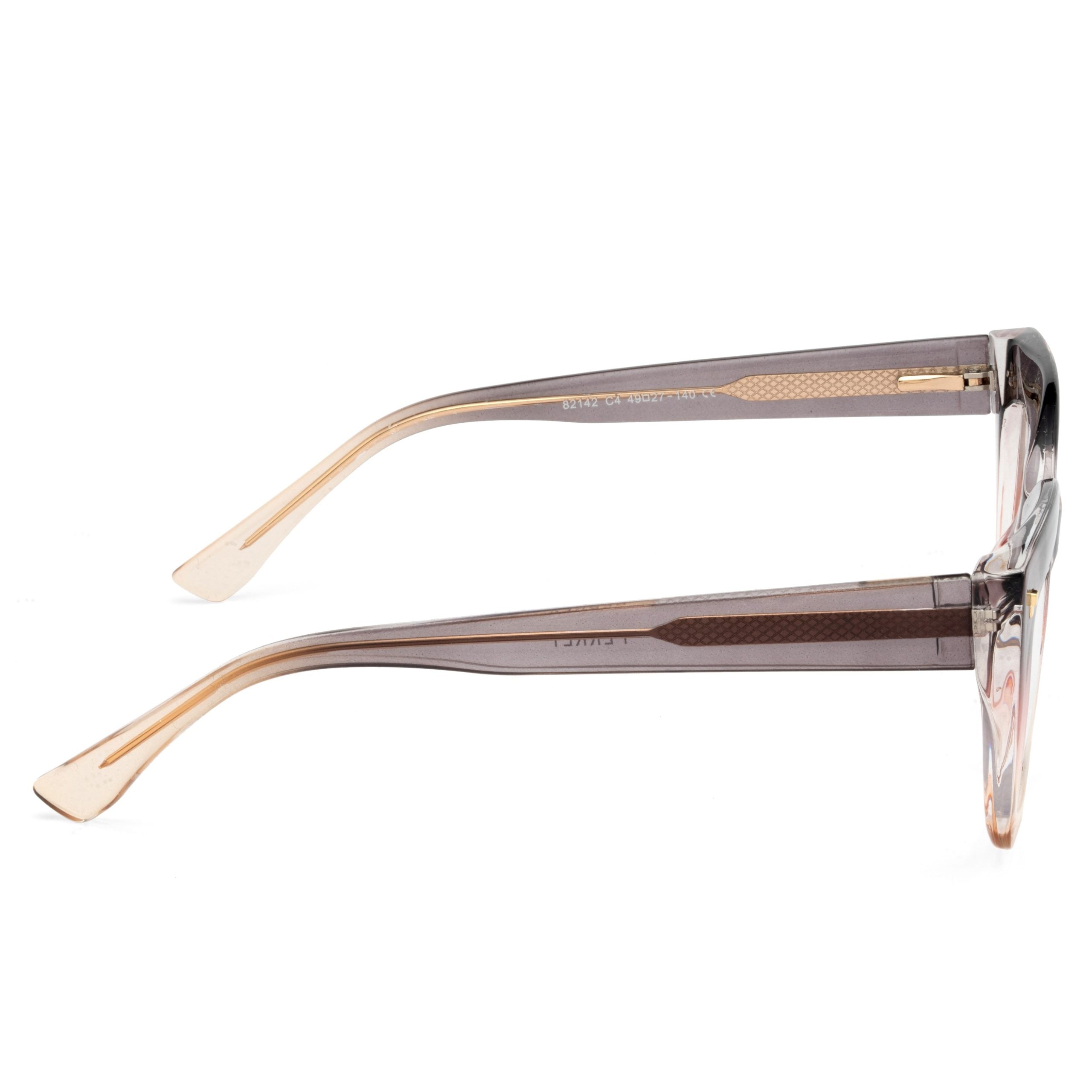 PERKEY Full Rim Retro Square Blue Light Cut & Antiglare Computer Eyeglasses For Women  - OPTL0016-C4
