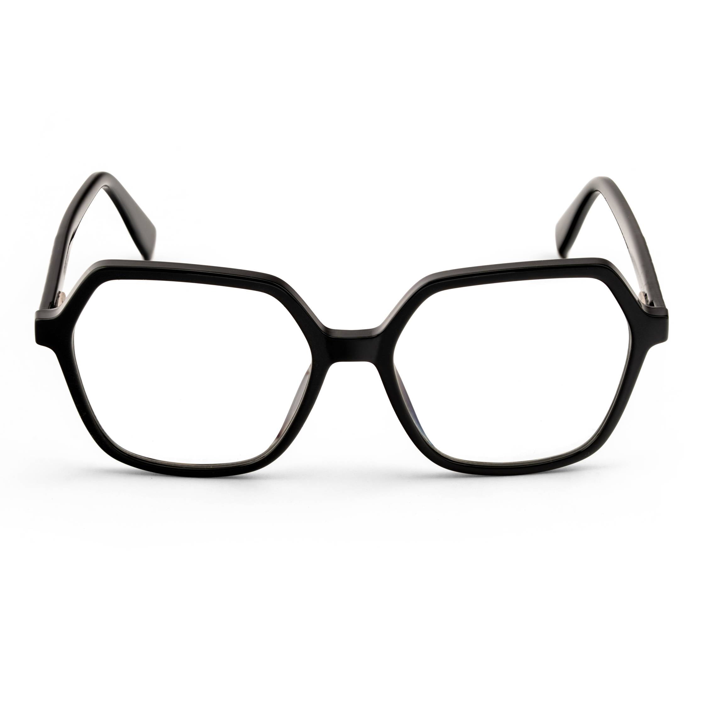 PERKEY Square Full Rim Computer Glasses for Women - OPTL0019-C1