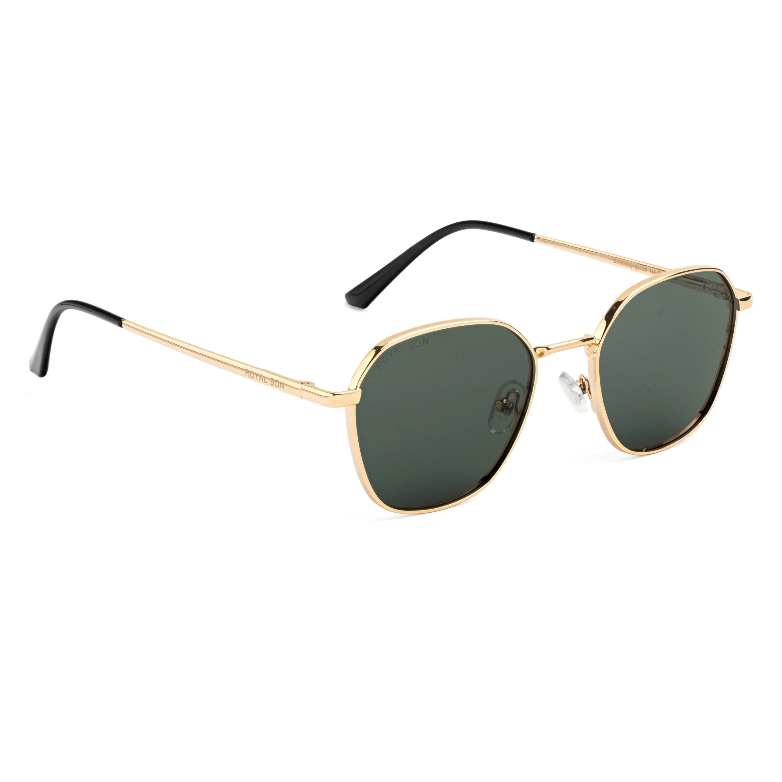 ROYAL SON Full Rim Polarized Sunglasses with UV Protection For Men and Women - SG-RS6060-C4