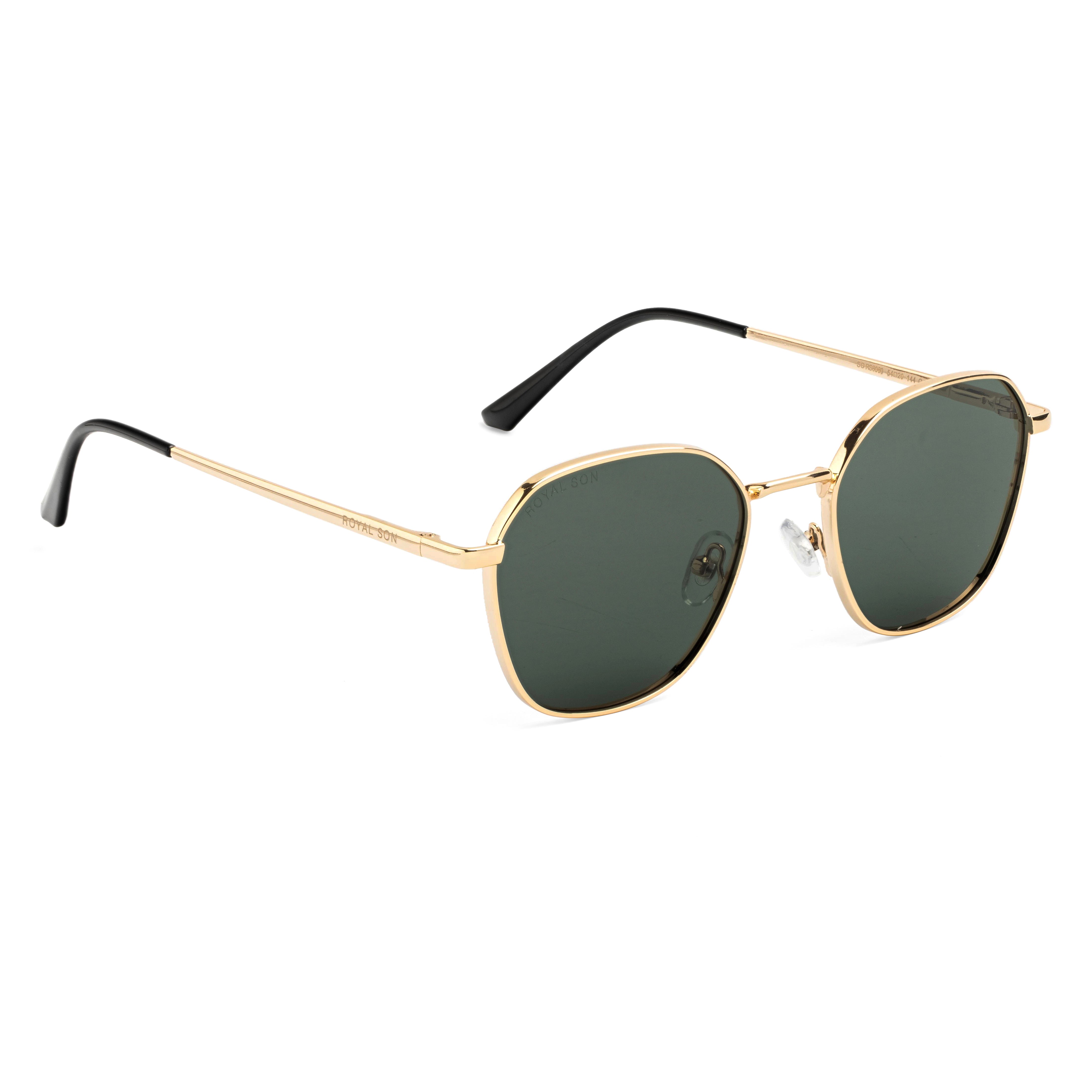 ROYAL SON Full Rim Polarized Sunglasses with UV Protection For Men and Women - SG-RS6060-C4