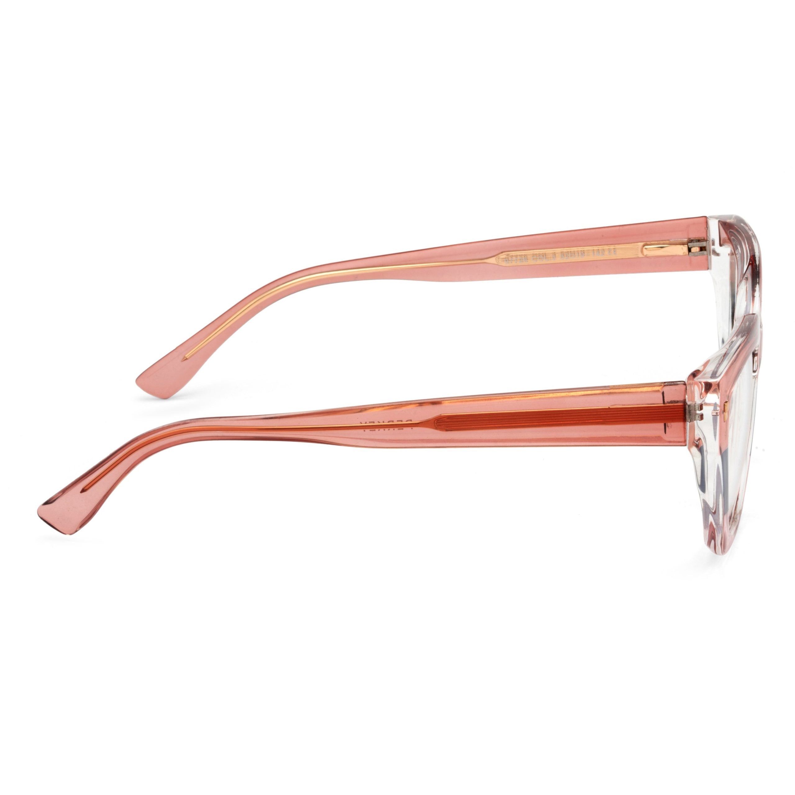 PERKEY Full Rim Cat Eye Blue Light Cut & Antiglare Computer Eyeglasses For Women - OPTL0017-C2