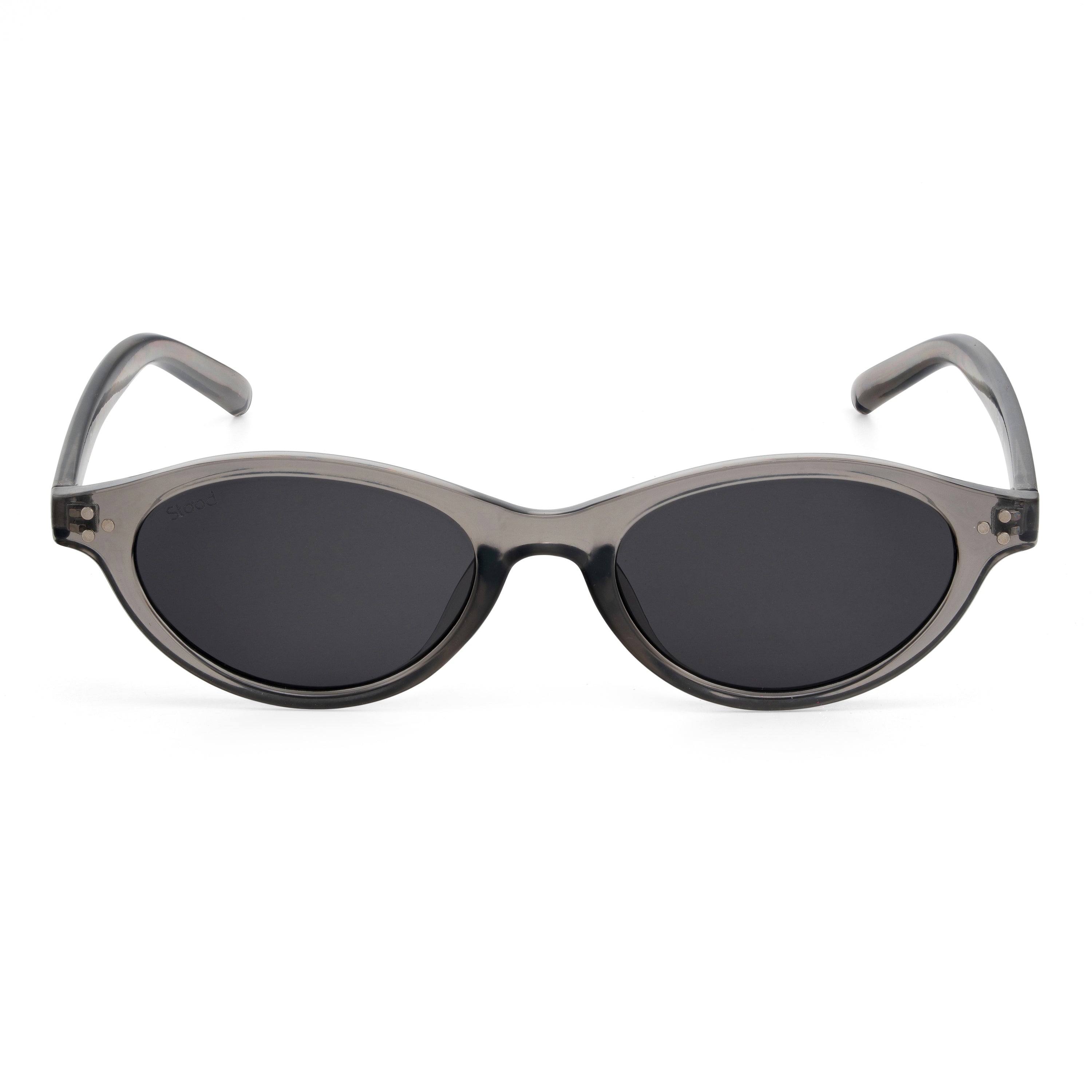 Stood Narrow Oval Black UV Protection Chashma For Men & Women New Style – SG-STD0015-C2