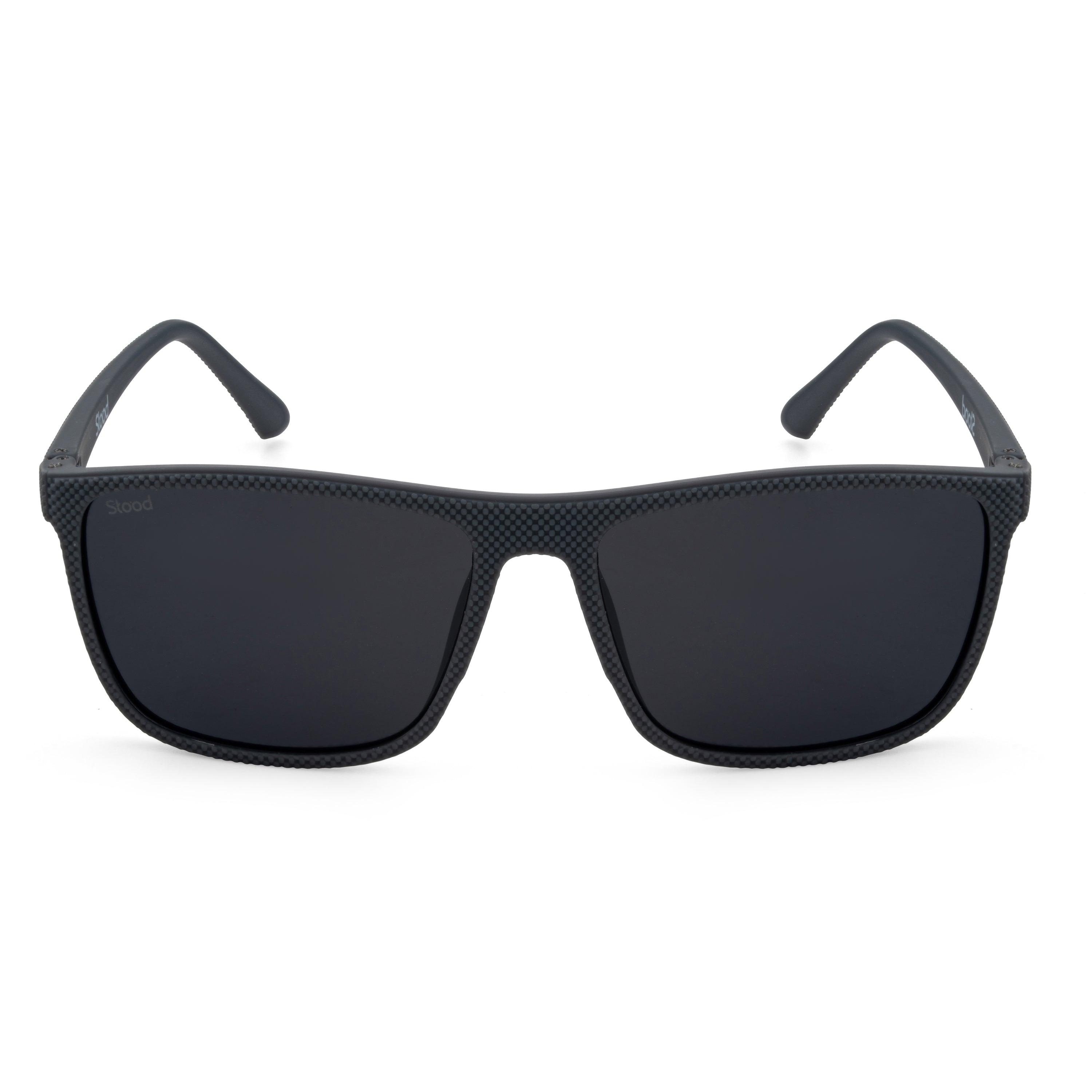 Stood Square Black Polarized UV Protection Goggles For Men & Women Sunglasses – SG-STD0022-C3