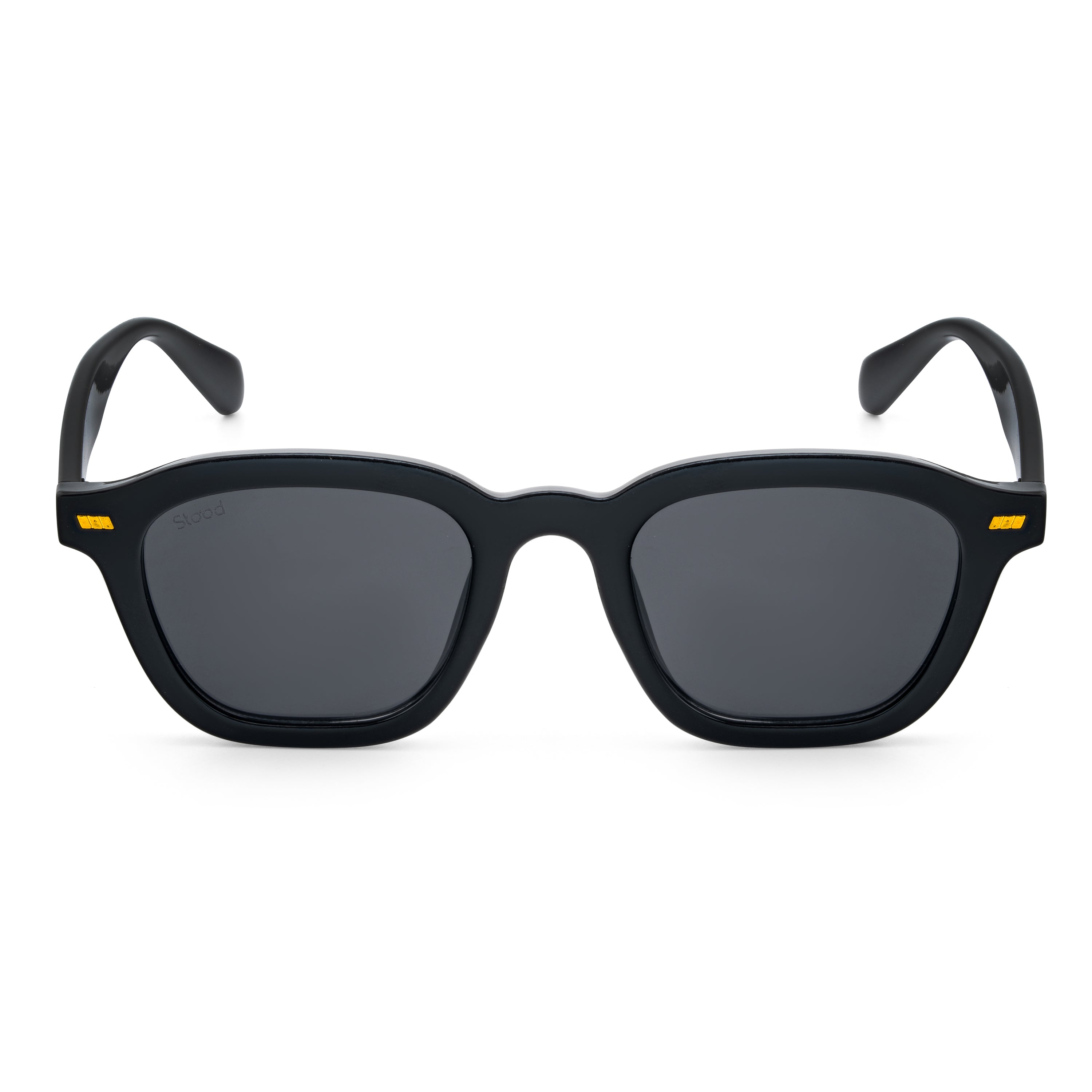 Stood Square Black UV Protection Sunglasses For Men & Women Stylish – SG-STD0016-C1